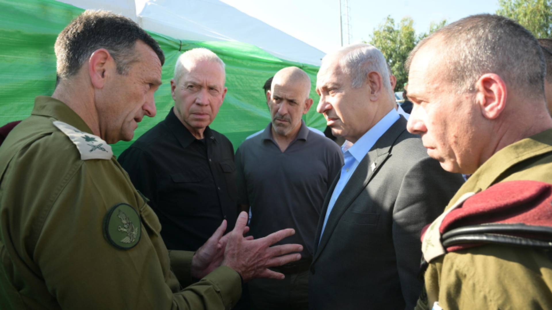 لقاء يجمع نتنياهو وغالانت وهرتسي هليفي