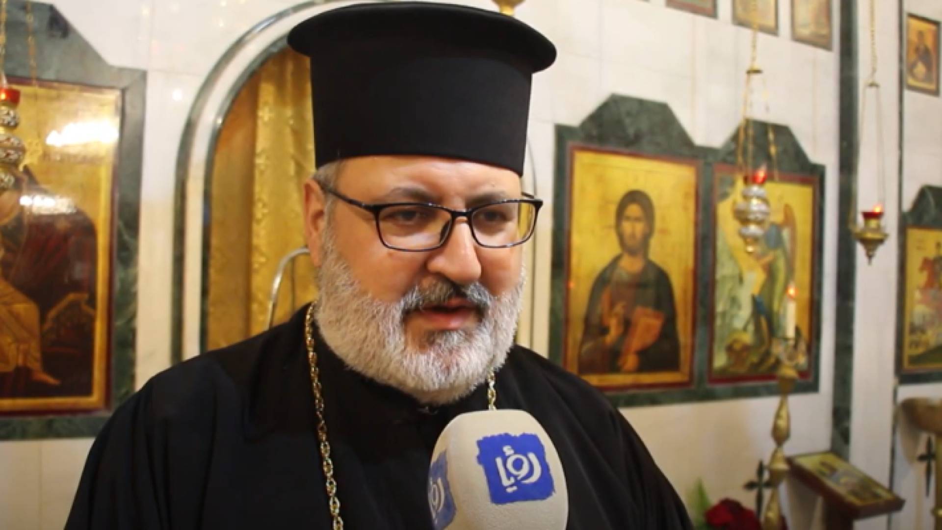 الاب ديمتريوس جريس سماوي راعي كنيسة رقاد السيدة العذراء بالمفرق