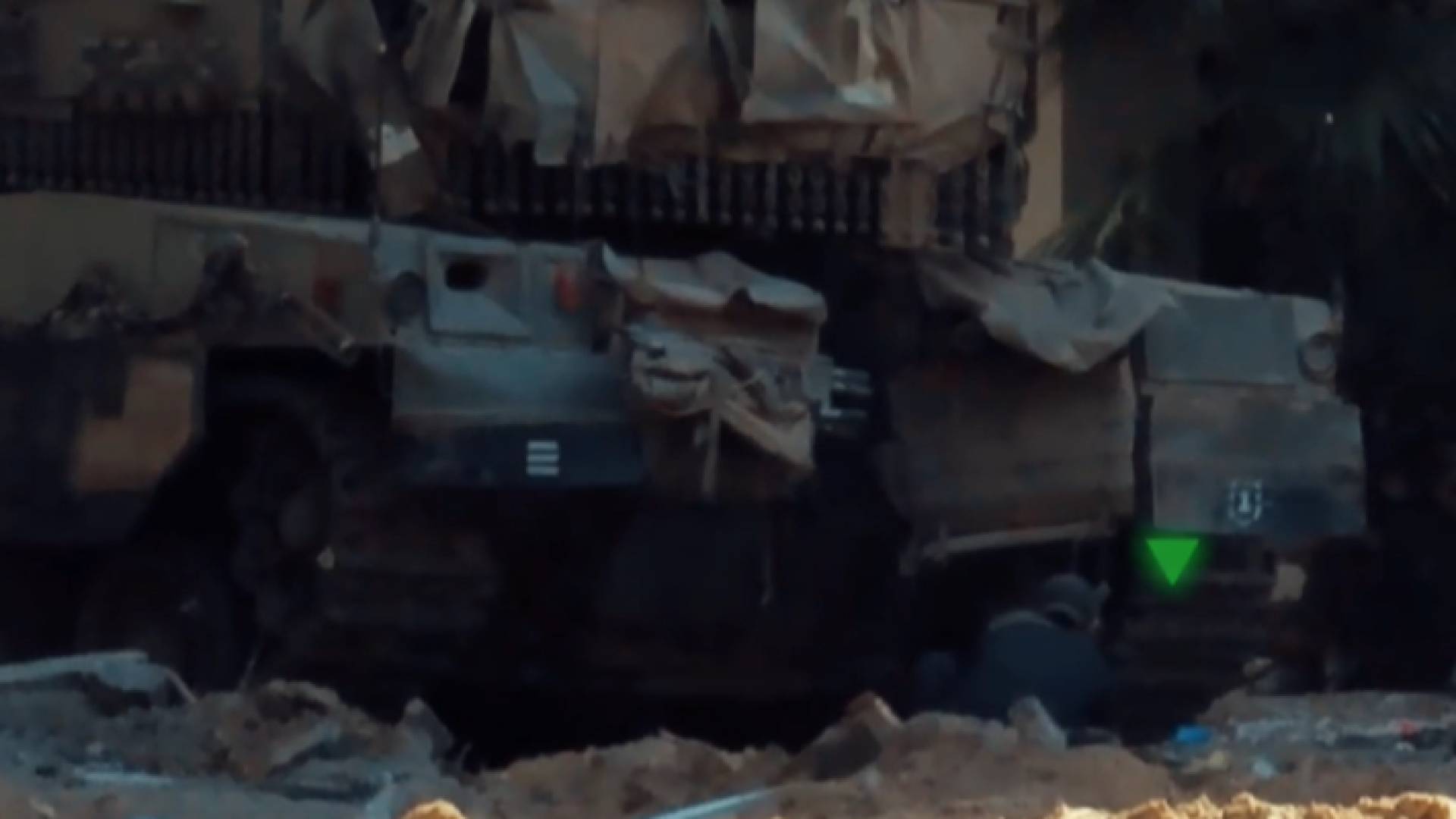 استهداف دبابة من المسافة صفر