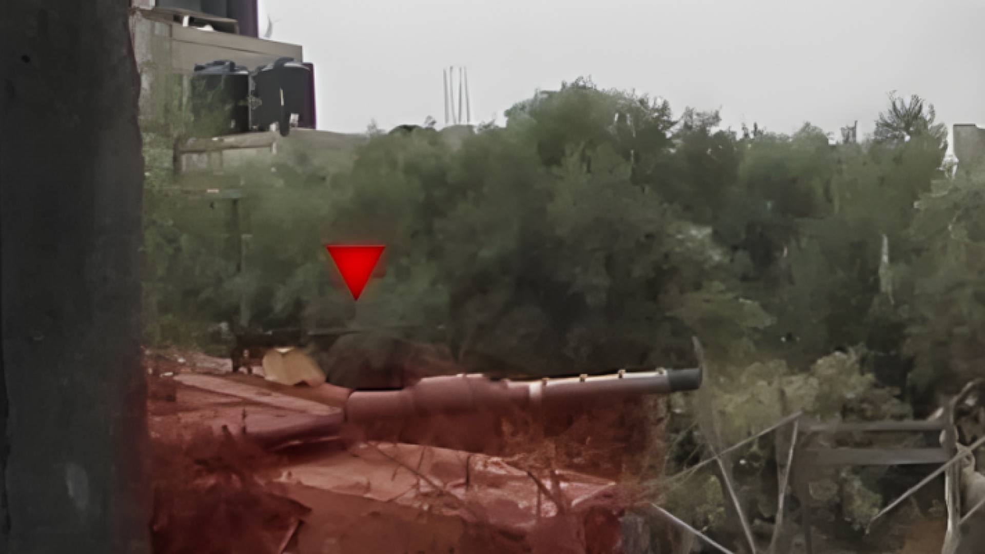 استهداف دبابة للاحتلال متوغلة شمال غزة