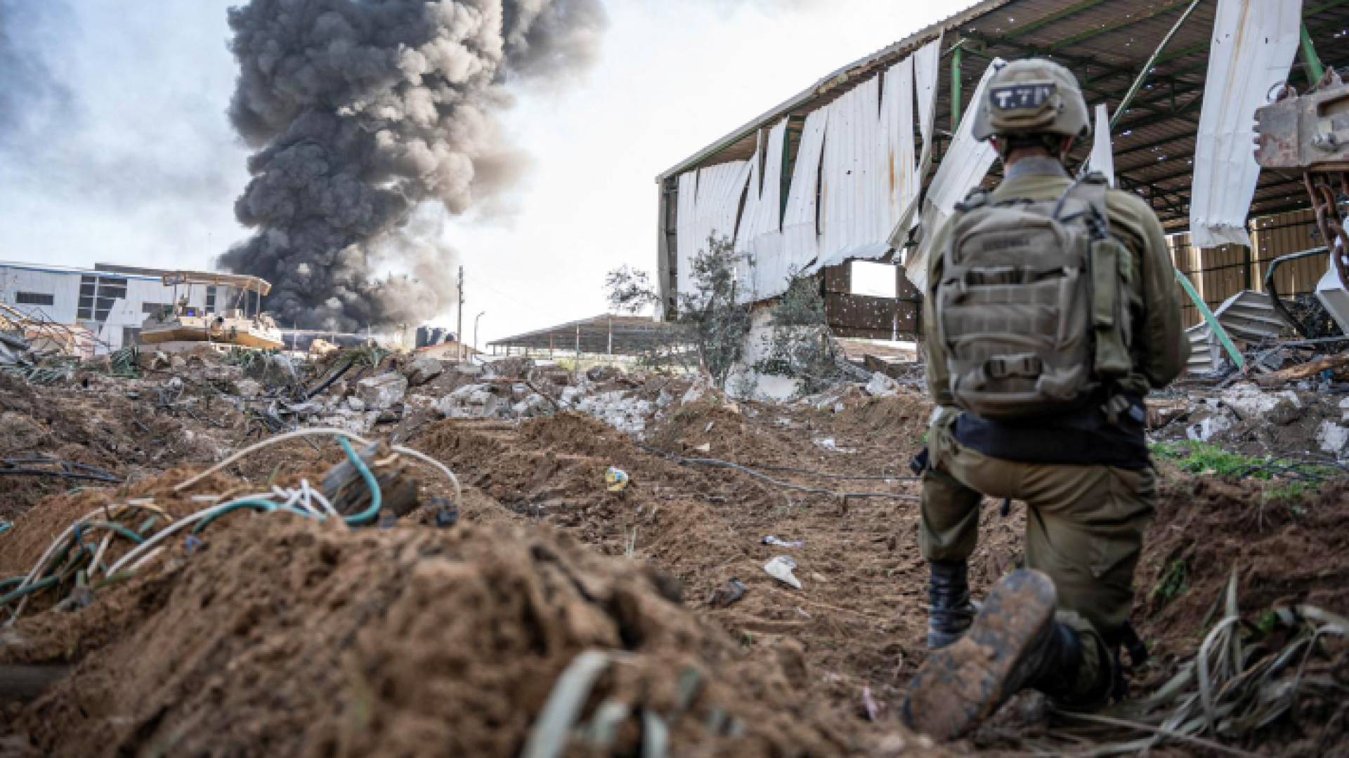 جندي من جيش الاحتلال في غزة