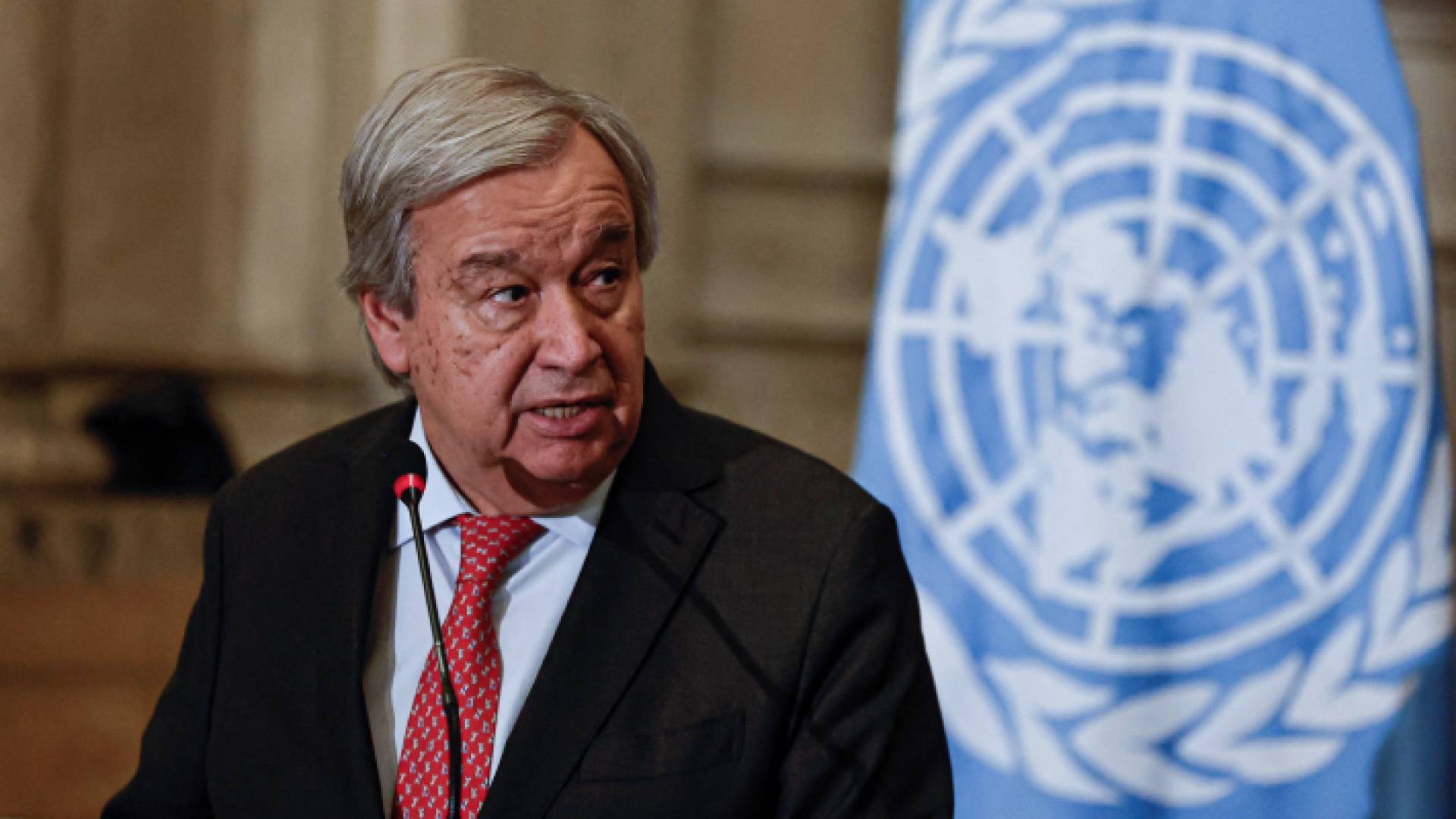 الأمين العام للأمم المتحدة أنطونيو غوتيريش