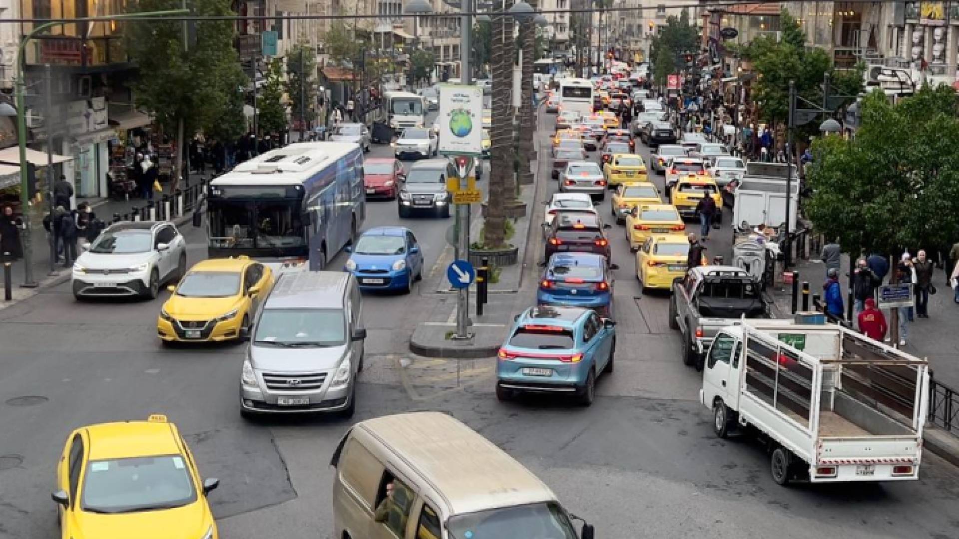 وسط البلد بالعاصمة عمان