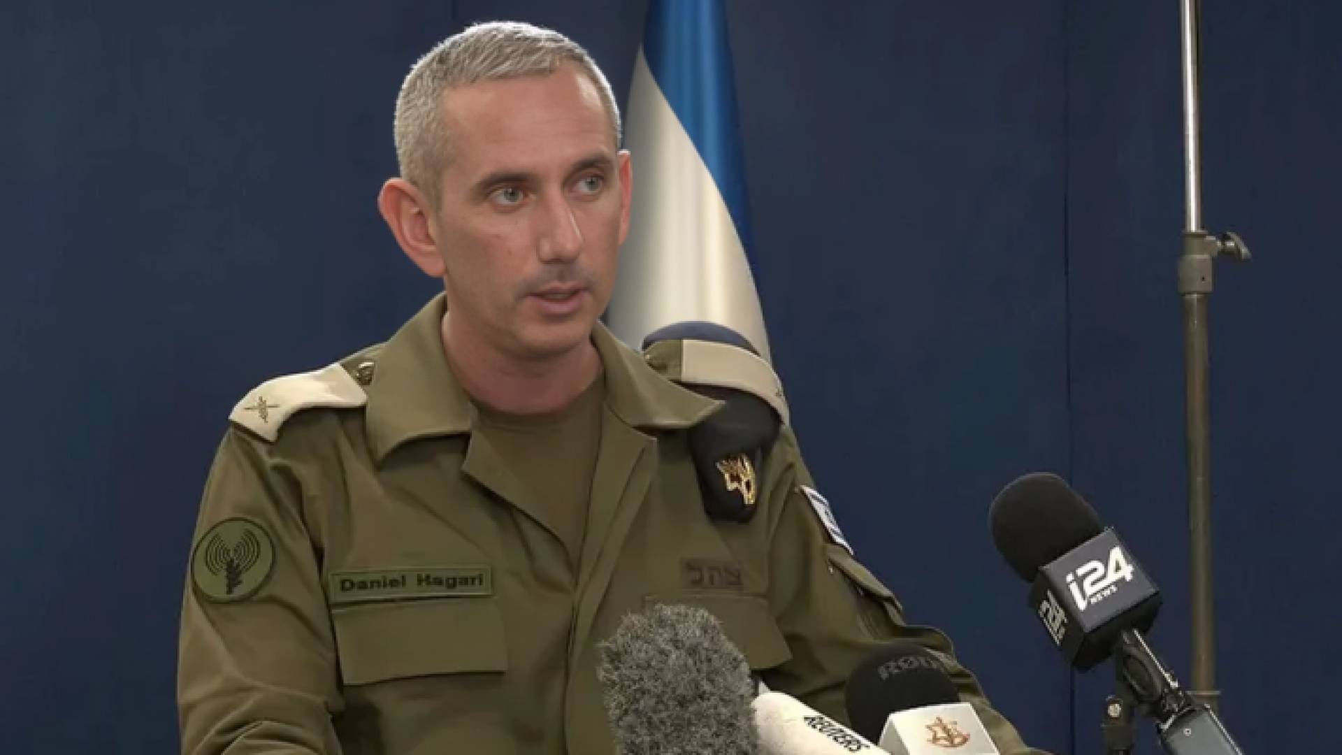 المتحدث باسم جيش الاحتلال دانيال هاغاري