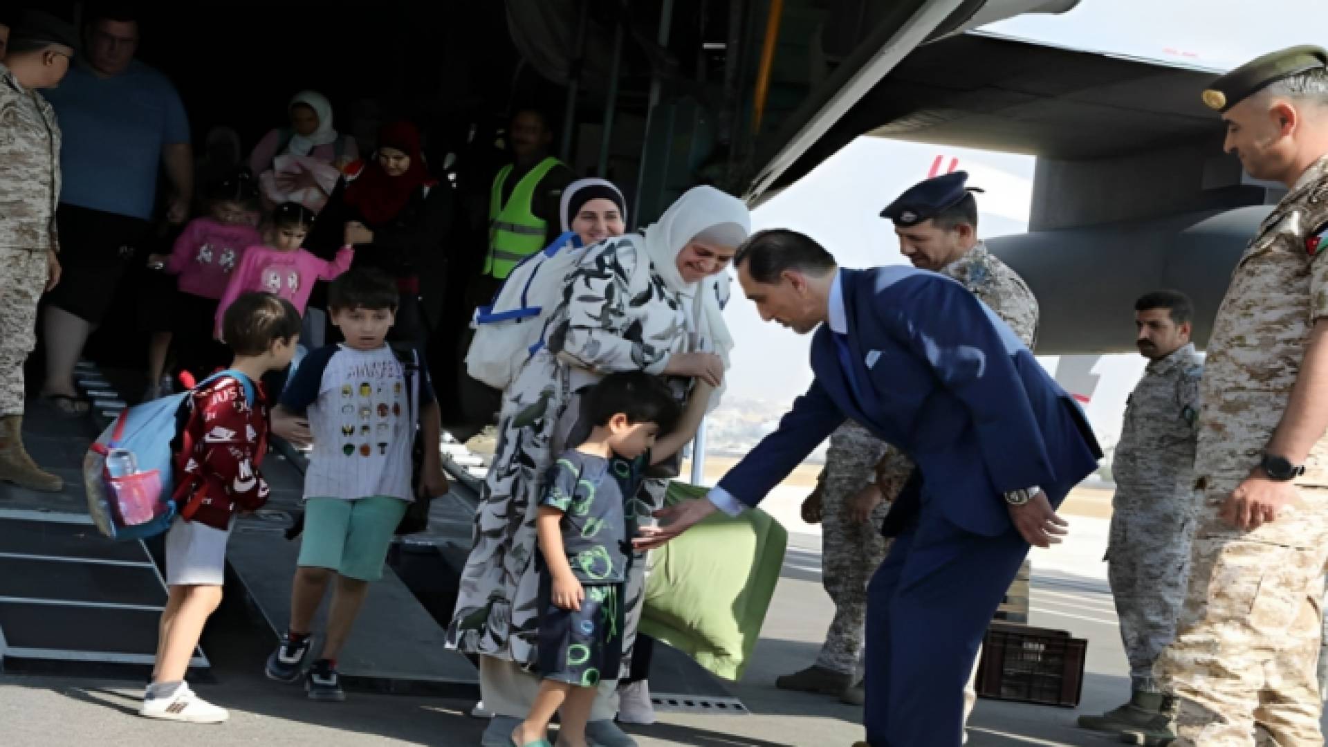 أردنيون جرى إجلاؤهم من قطاع غزة - أرشيف