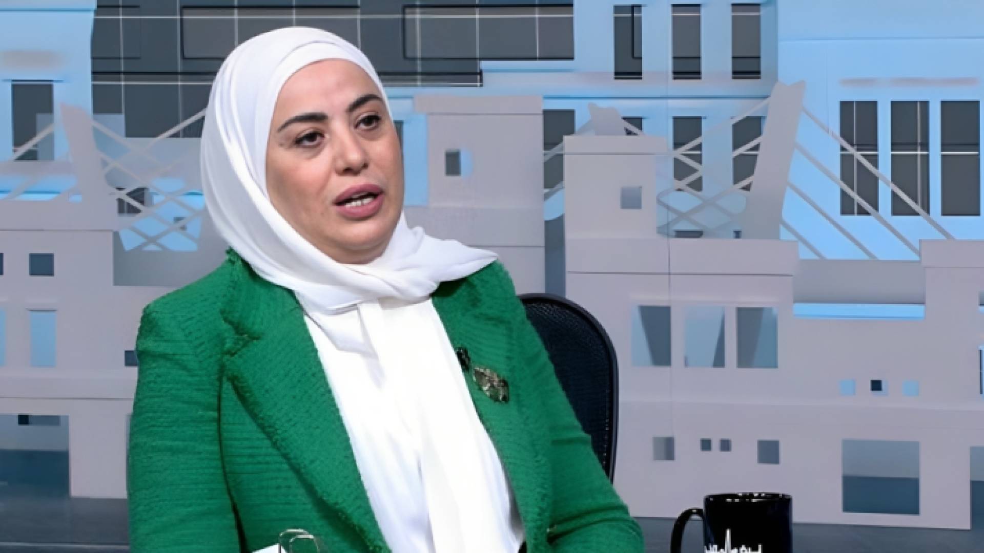 وزيرة التنمية الاجتماعية وفاء بني مصطفى