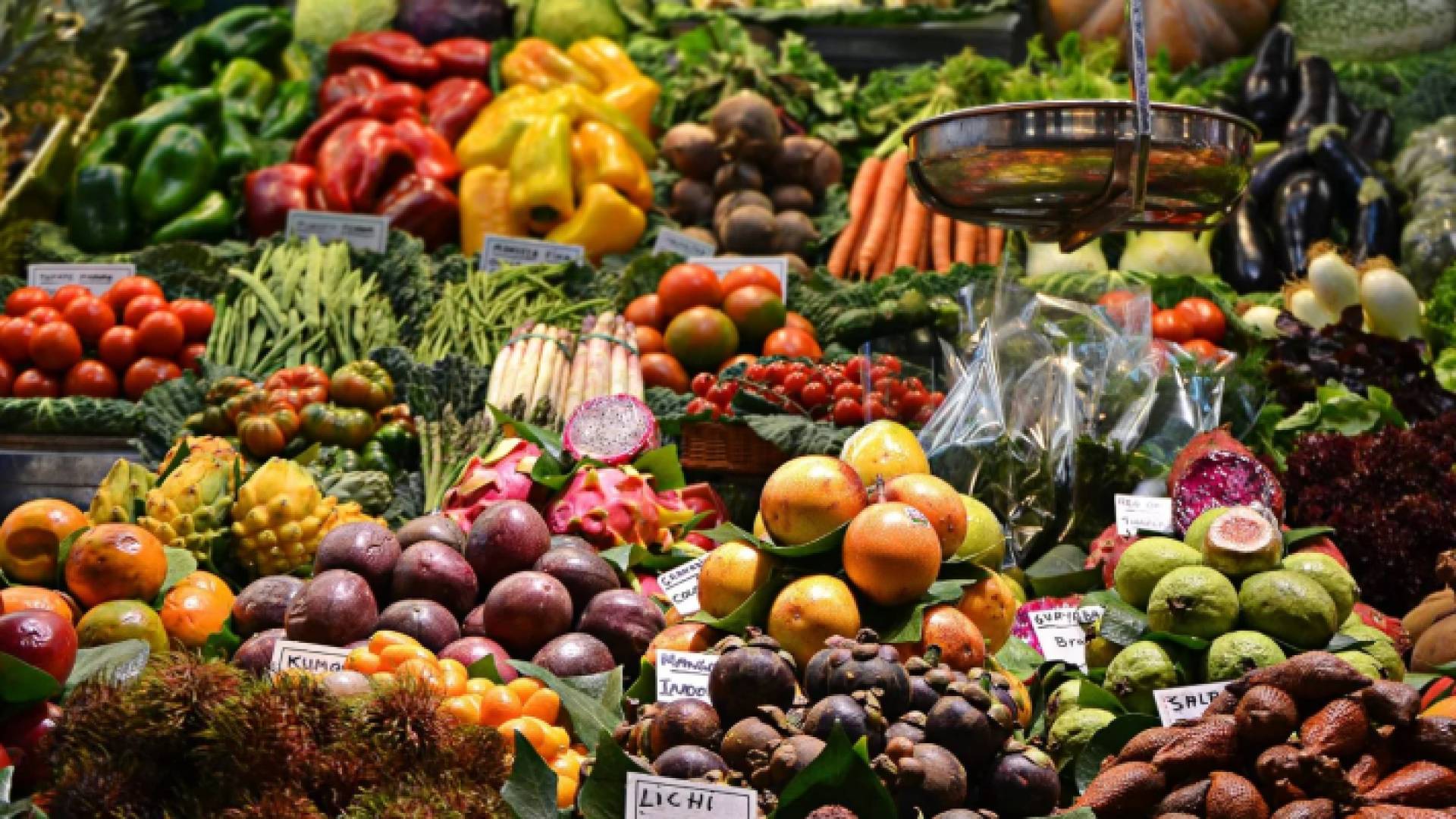 خضراوات وفواكه