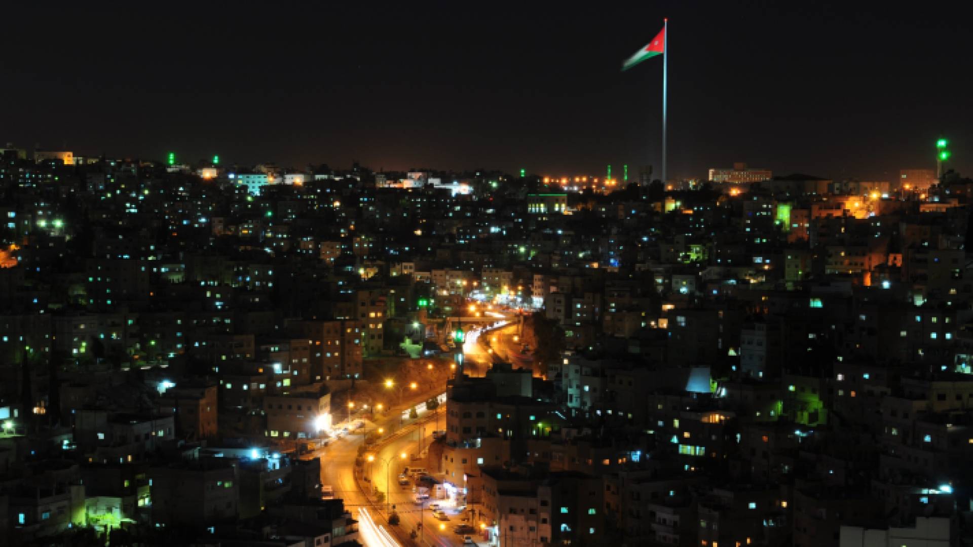 جانب من العاصمة عمان