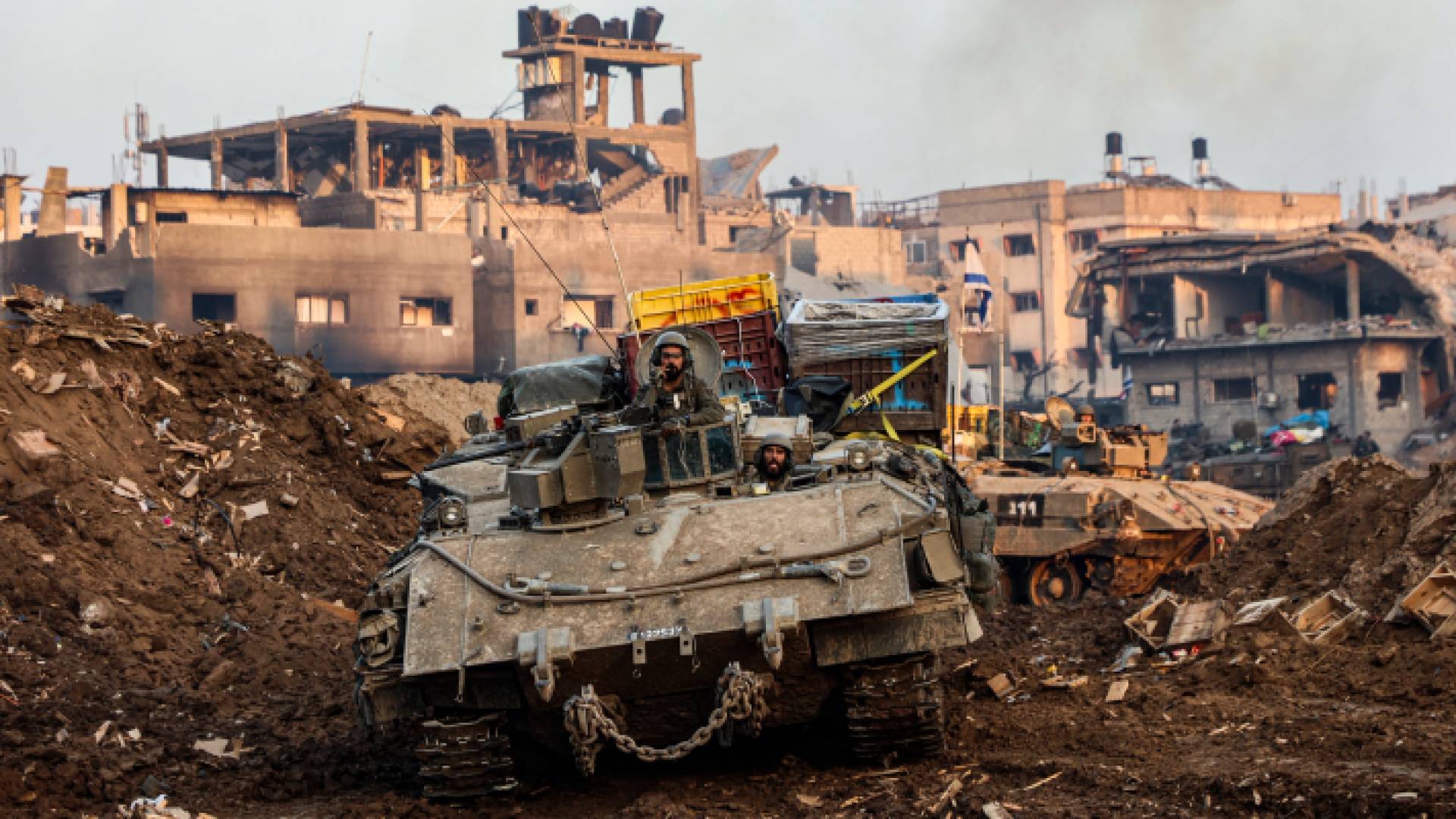 جيش الاحتلال أثناء عدوانه على شمال غزة -AFP