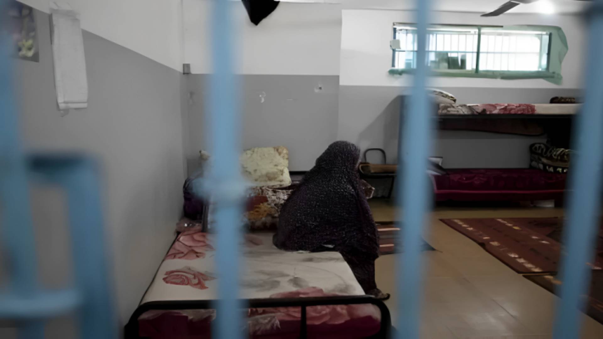 فلسطينية في سجن الدامون
