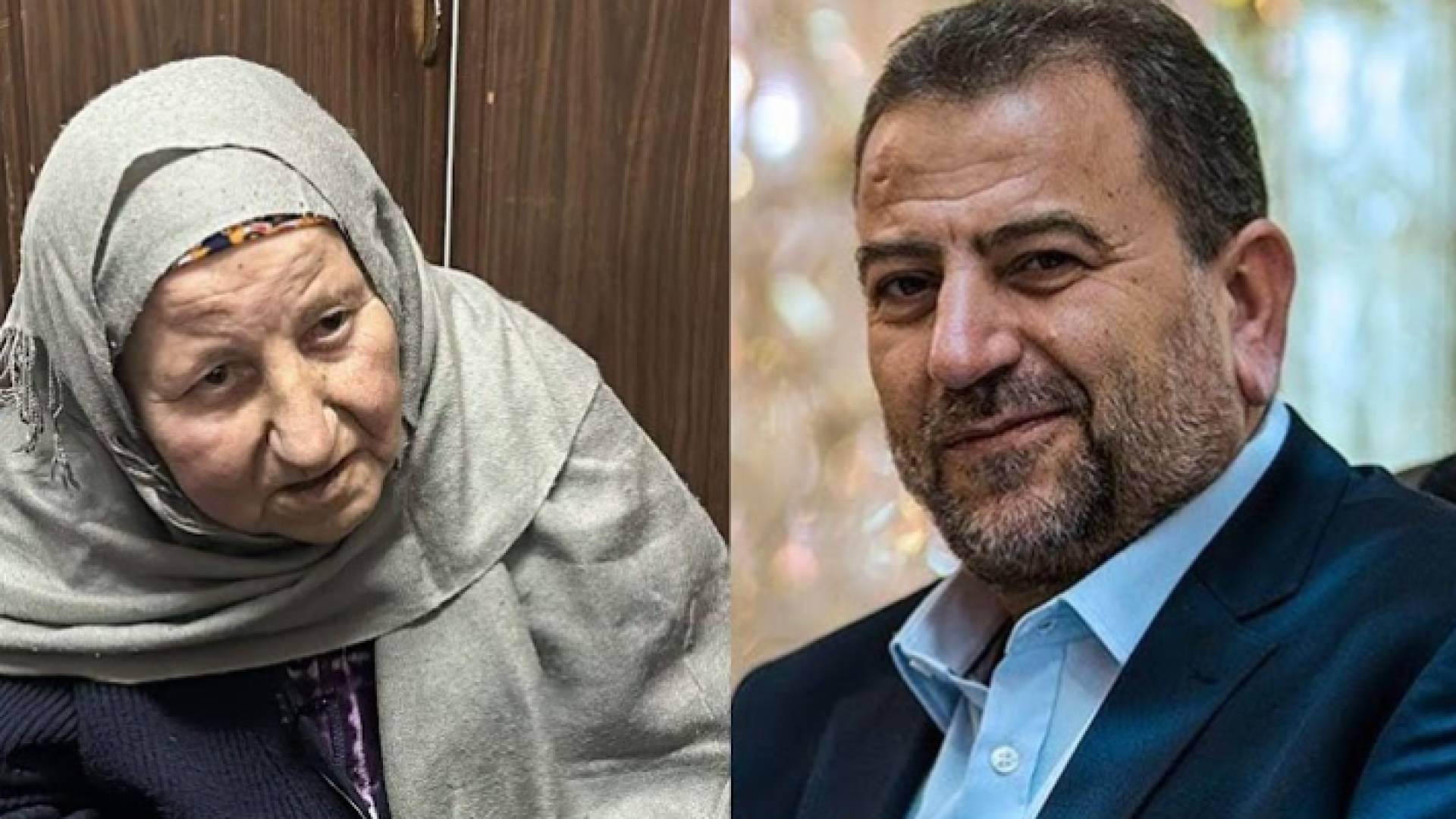 الشهيد صالح العاروري نائب رئيس حركة حماس ووالدته