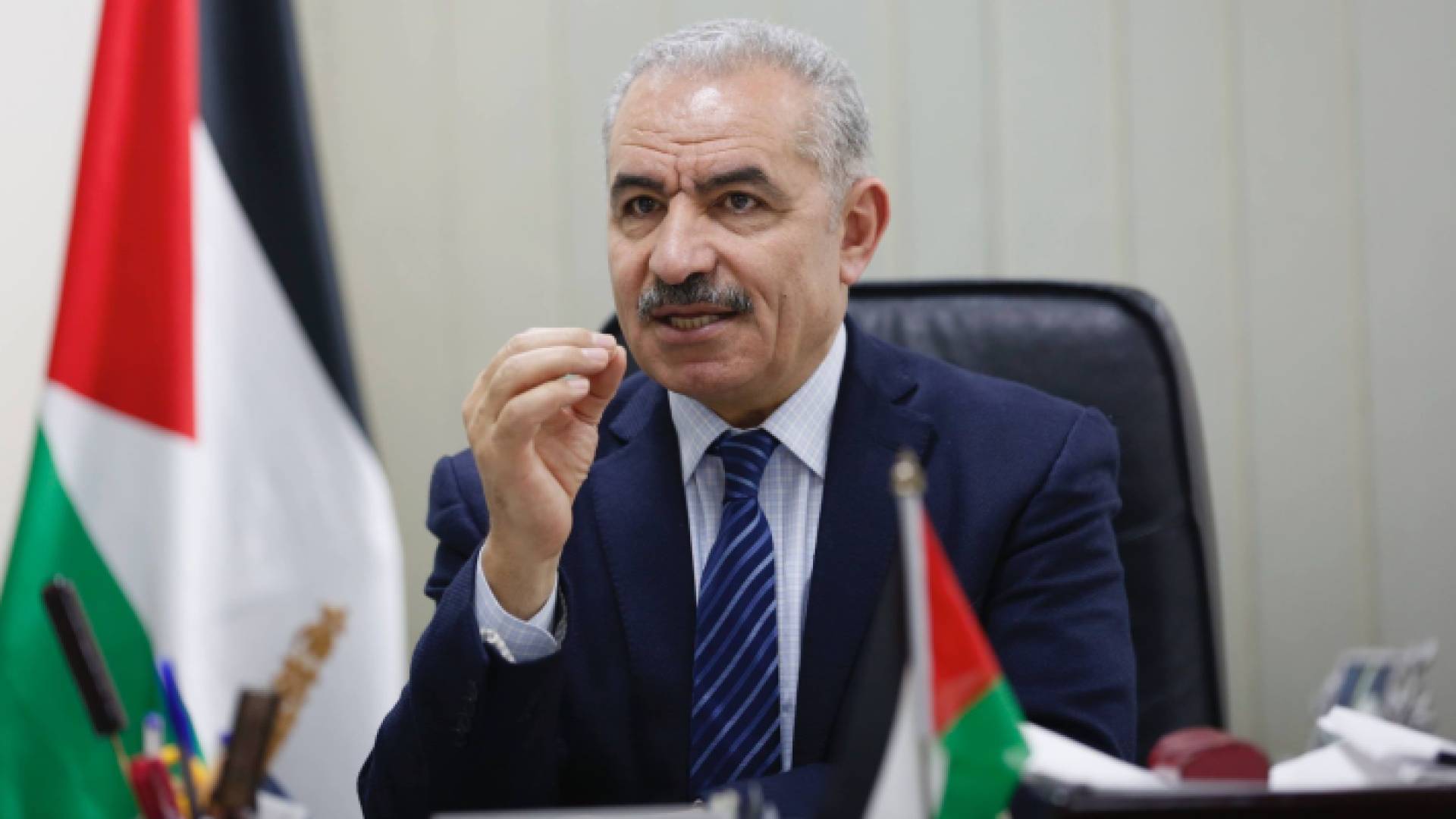 رئيس الوزراء الفلسطيني محمد اشتية