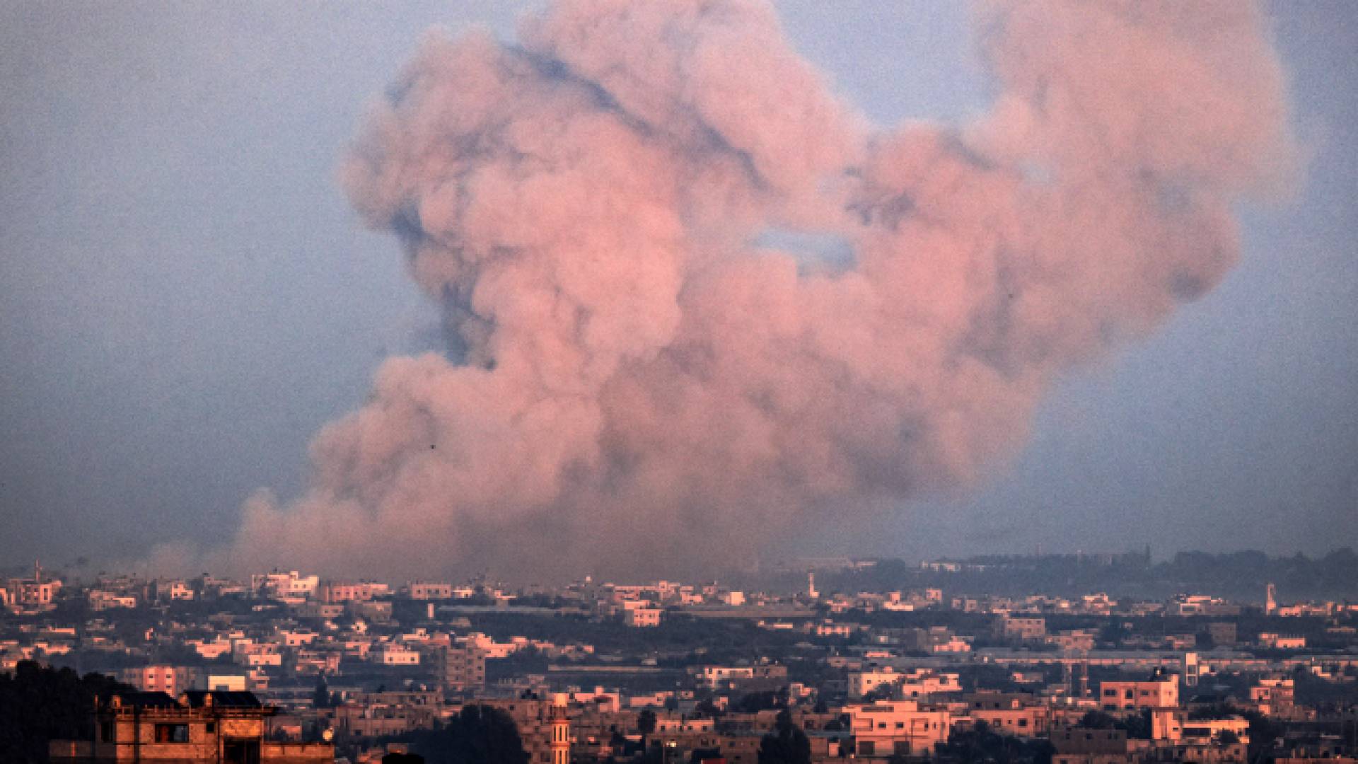 الصورة من قصف الاحتلال على غزة