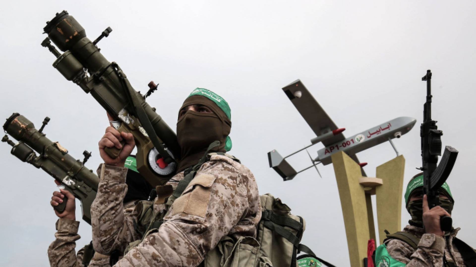 عناصر من حركة المقاومة الفلسطينية