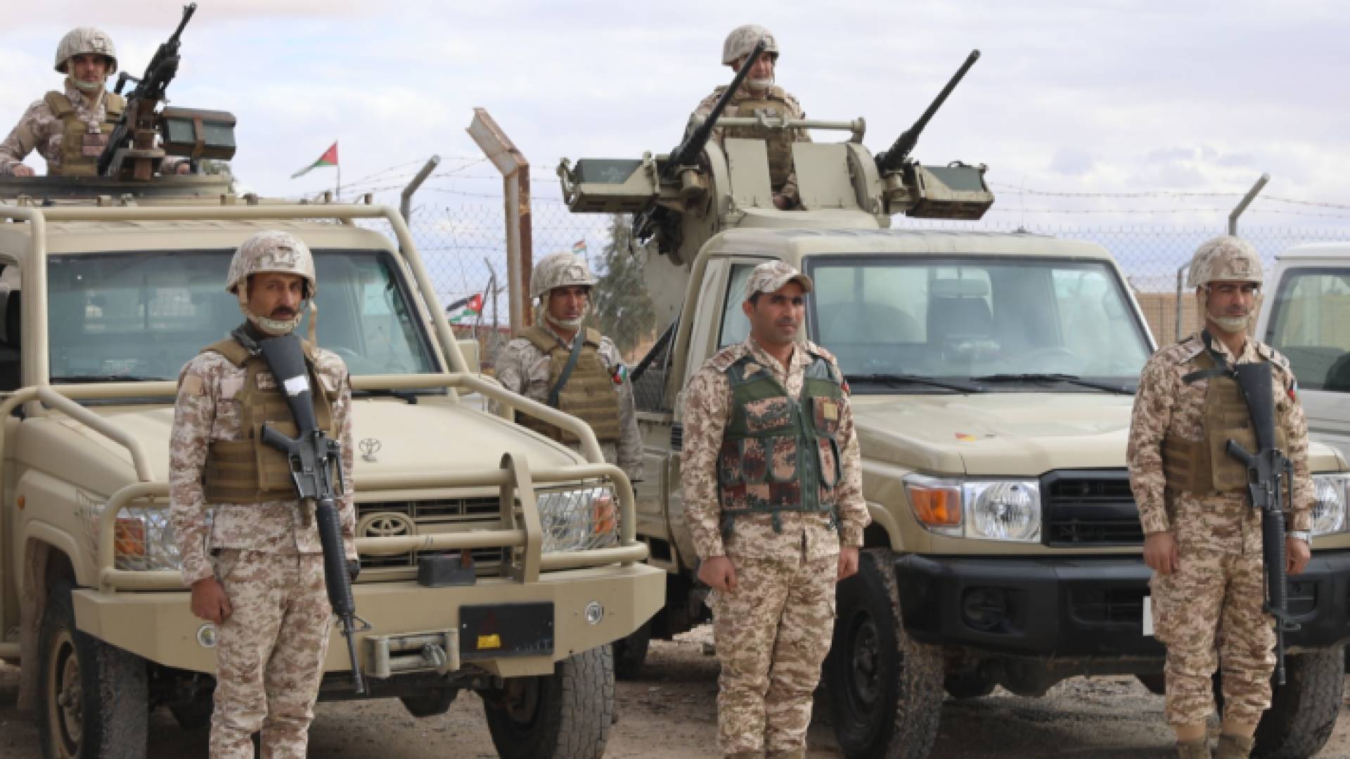 قوات حرس الحدود الأردنية