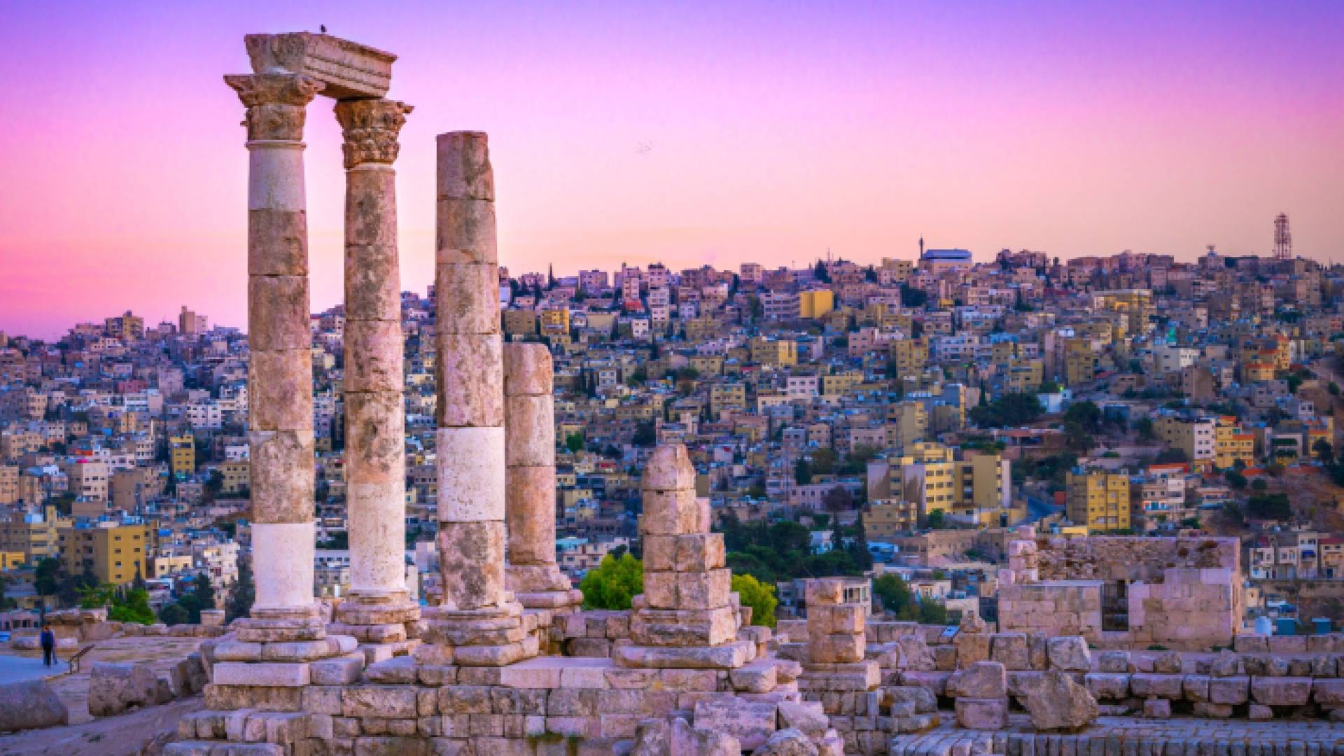 جانب من العاصمة عمان