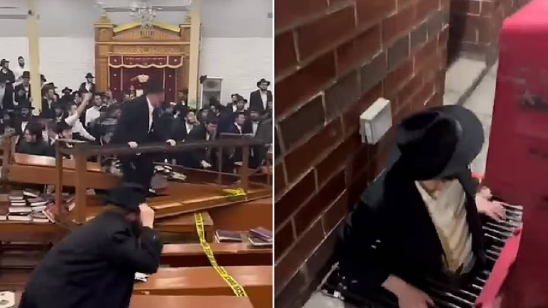 مشاهد من أعمال الشغب