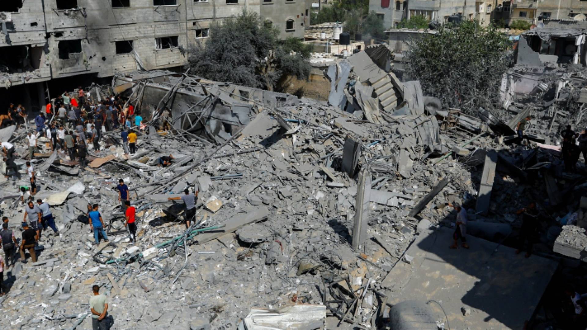 الدمار الذي خلفه العدوان على غزة