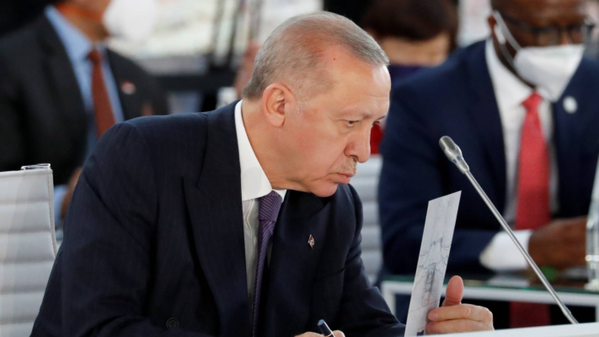 الرئيس التركي رجب طيب أردوغان