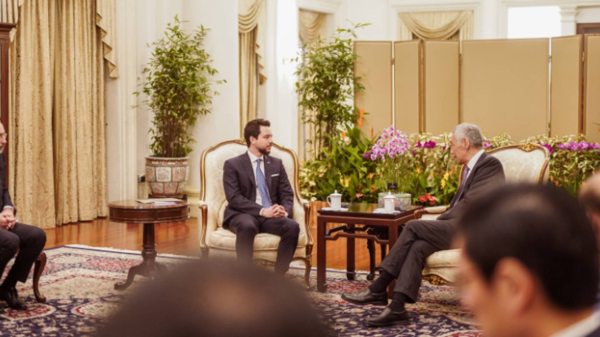 ولي العهد ورئيس الوزراء السنغافوري