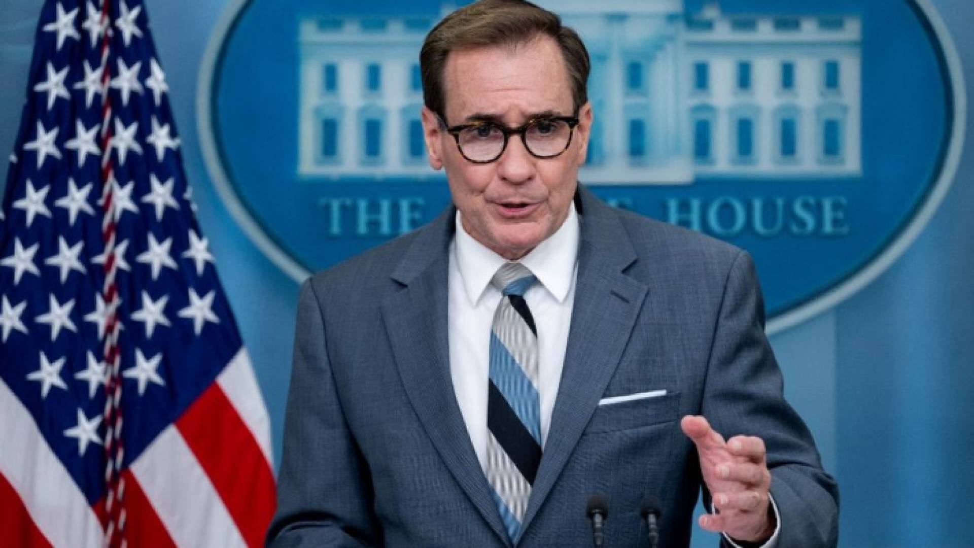 جون كيربي منسق الاتصالات الاستراتيجية بمجلس الأمن القومي الأمريكي