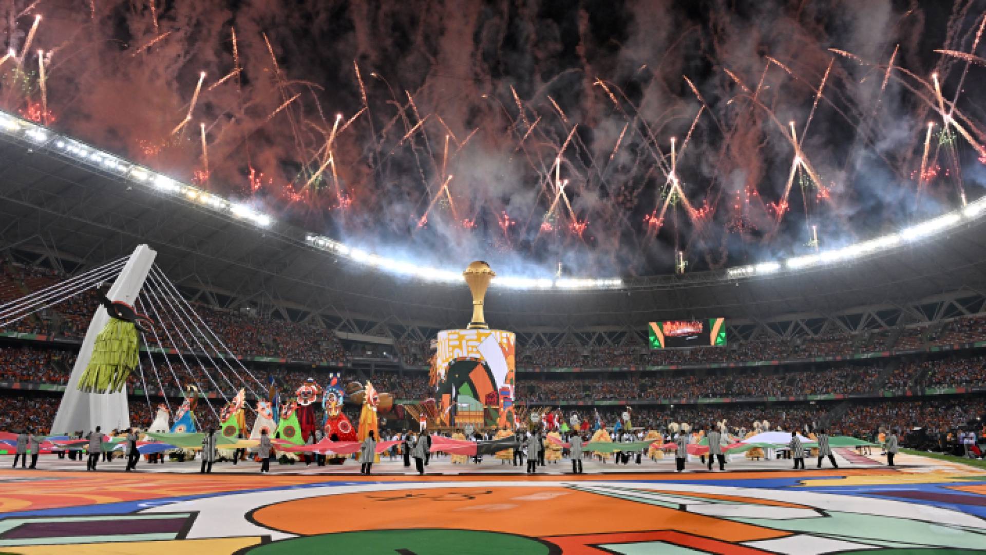 من حفل الافتتاح