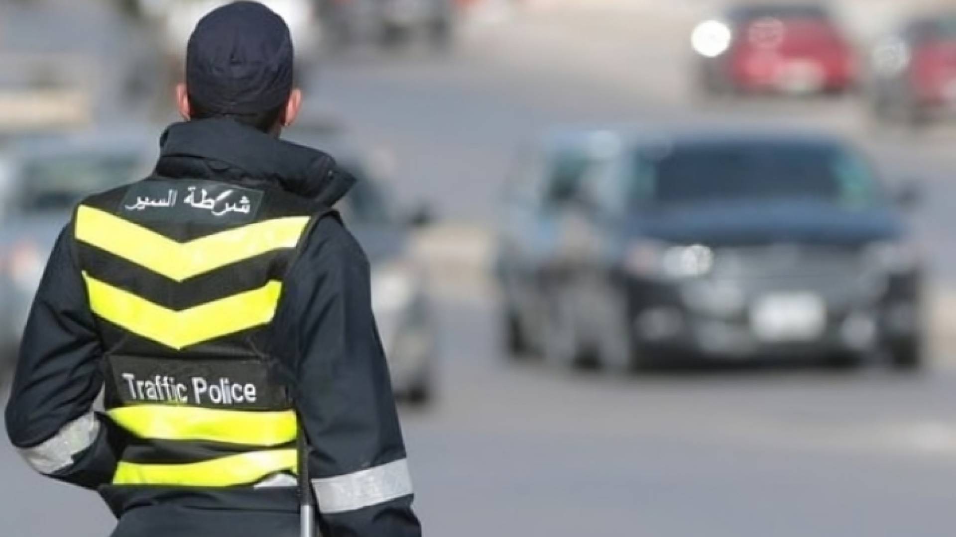 شرطي سير في العاصمة عمان