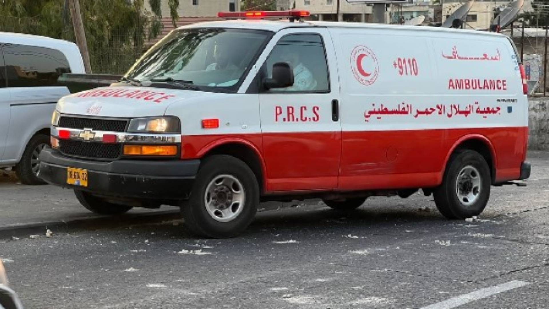 سيارة إسعاف فلسطينية - أرشيفية