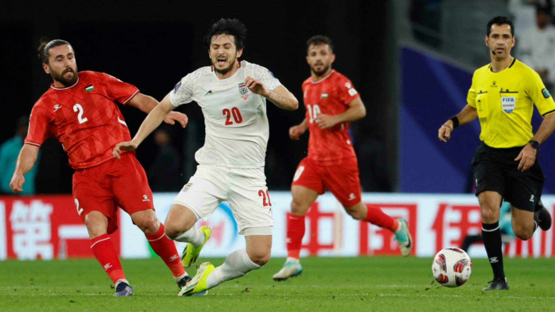 من المباراة