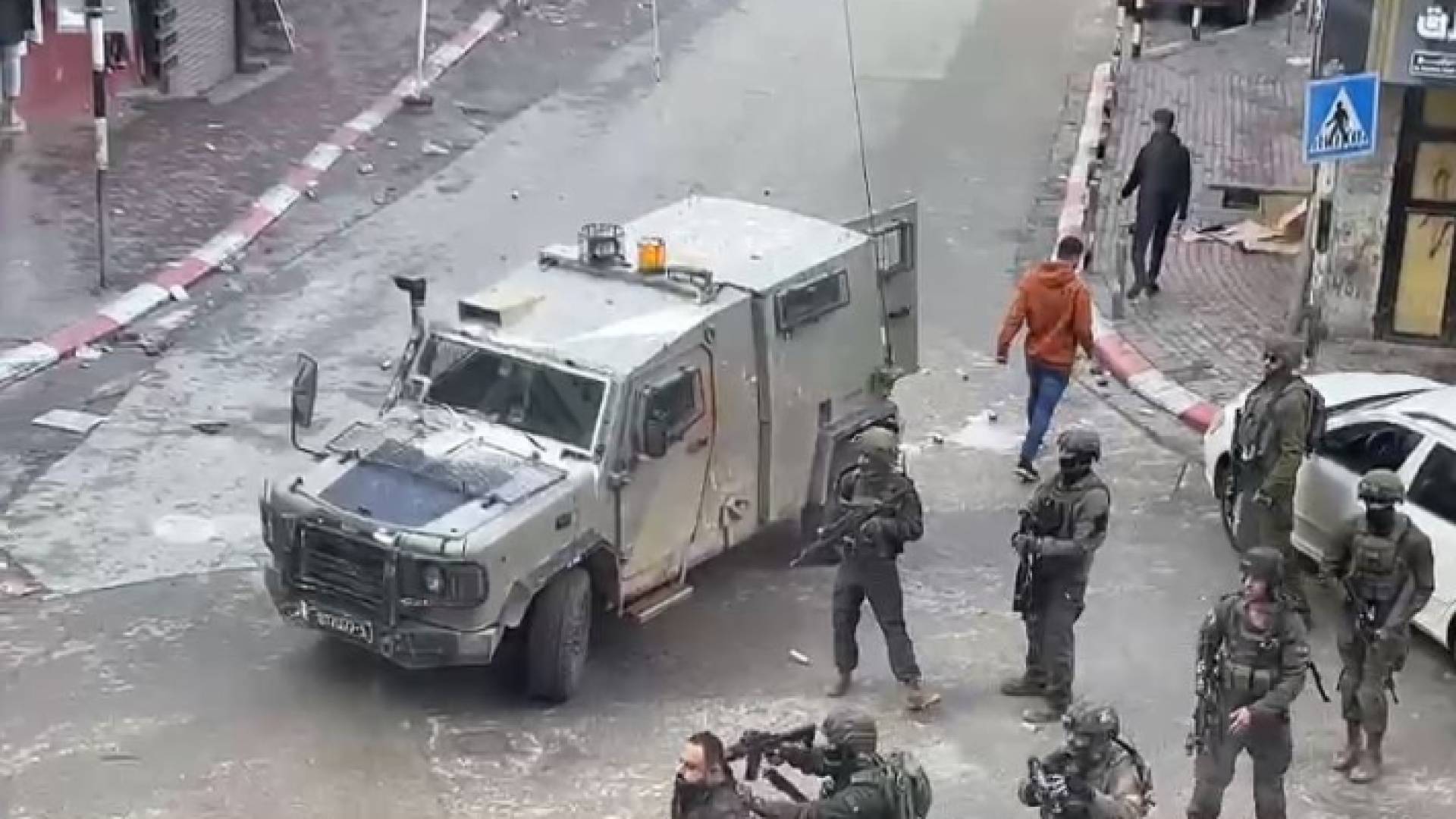 قوات الاحتلال الإسرائيلي في دورا بالخليل