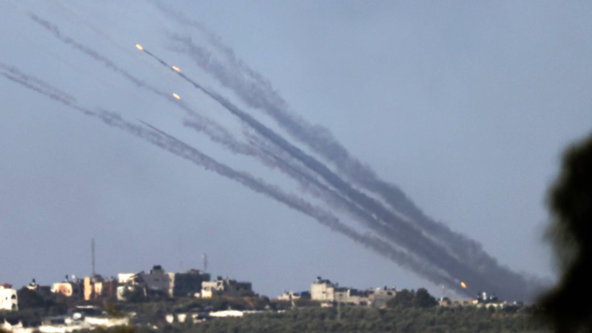 رشقات صاروخية أطلقت من قطاع غزة