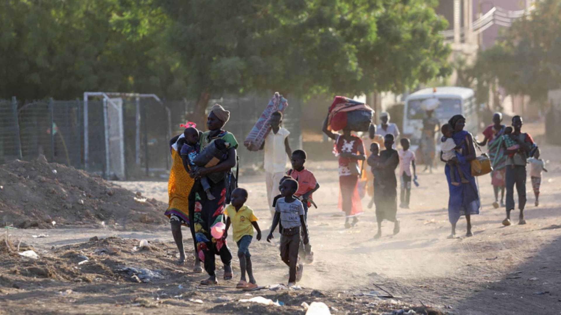 نزوح سودانيين