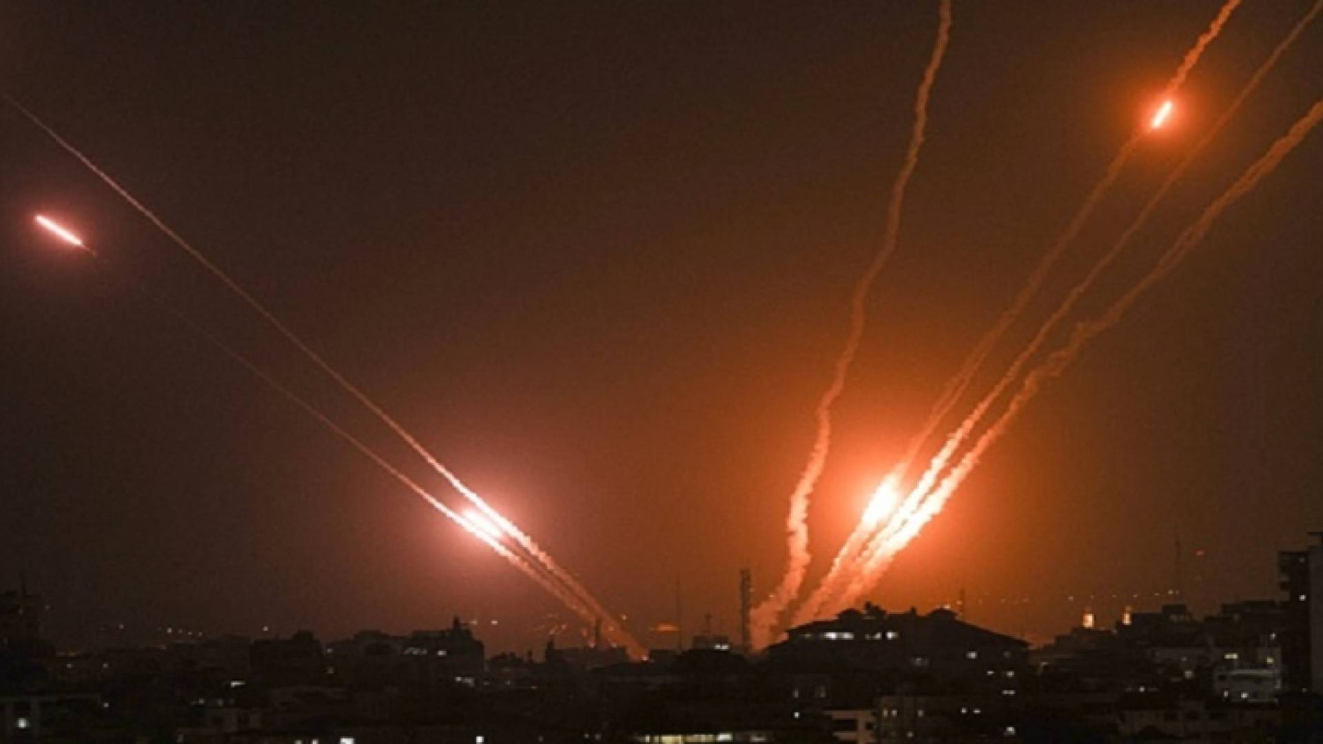 رشقات صاروخية من غزة