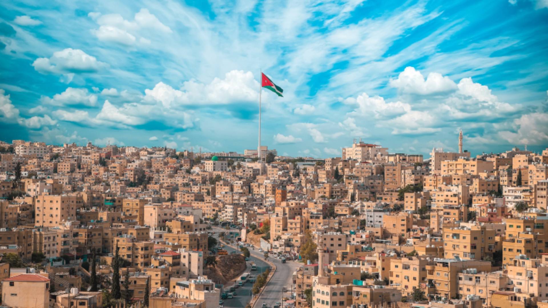 صورة عامة للعاصمة عمان