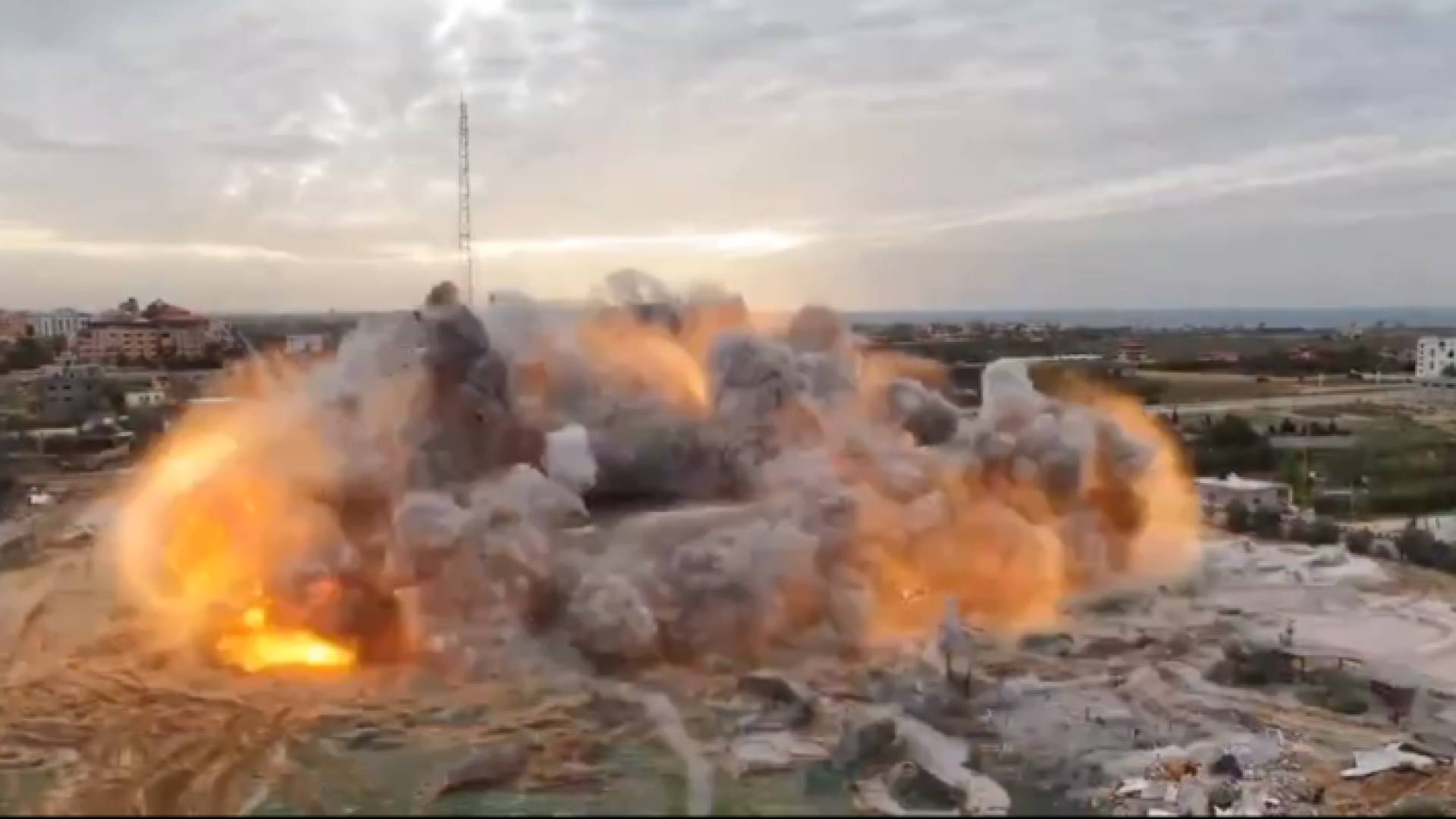 جامعة الإسراء في قطاع غزة قبل التدمير