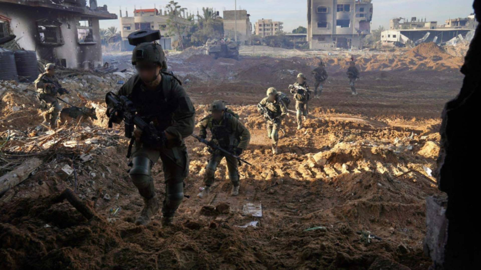 جنود من جيش الاحتلال الإسرائيلي في قطاع غزة