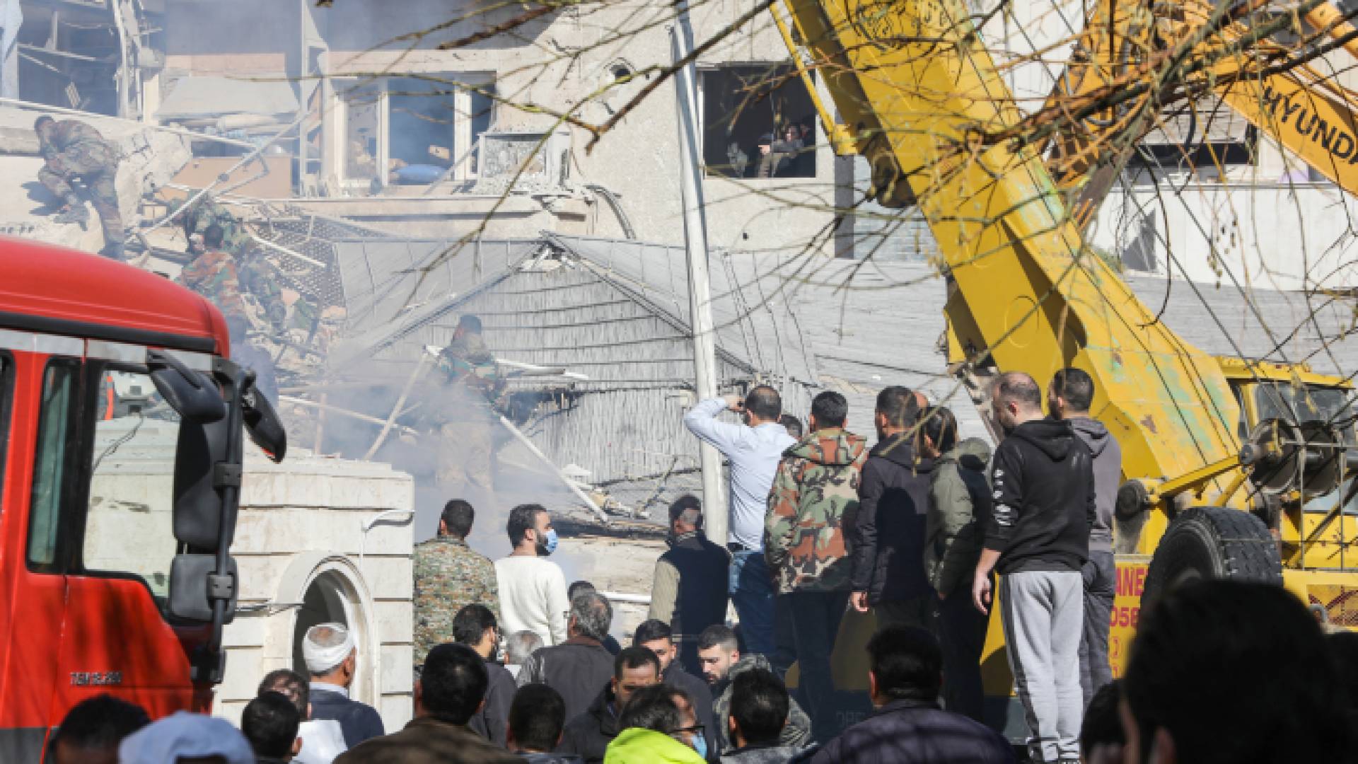 لحظة استهداف قوات الاحتلال الإسرائيلي قائدين إيرانيين في دمشق