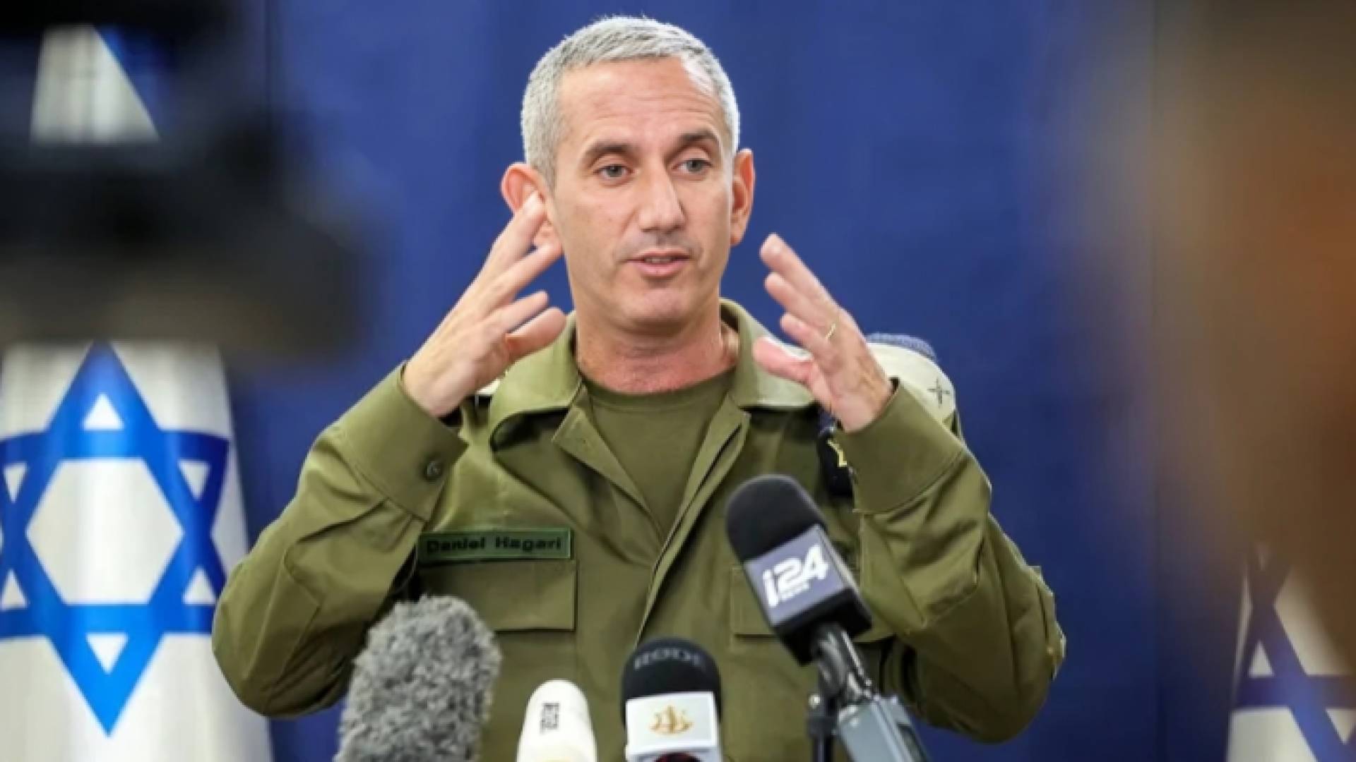 المتحدث باسم جيش الاحتلال دانيال هاغاري