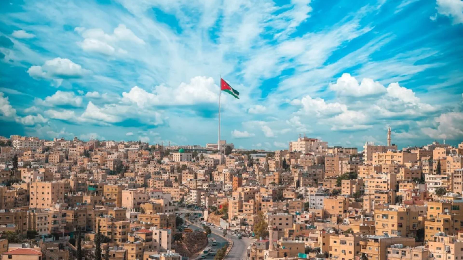 احدى مناطق العاصمة عمان