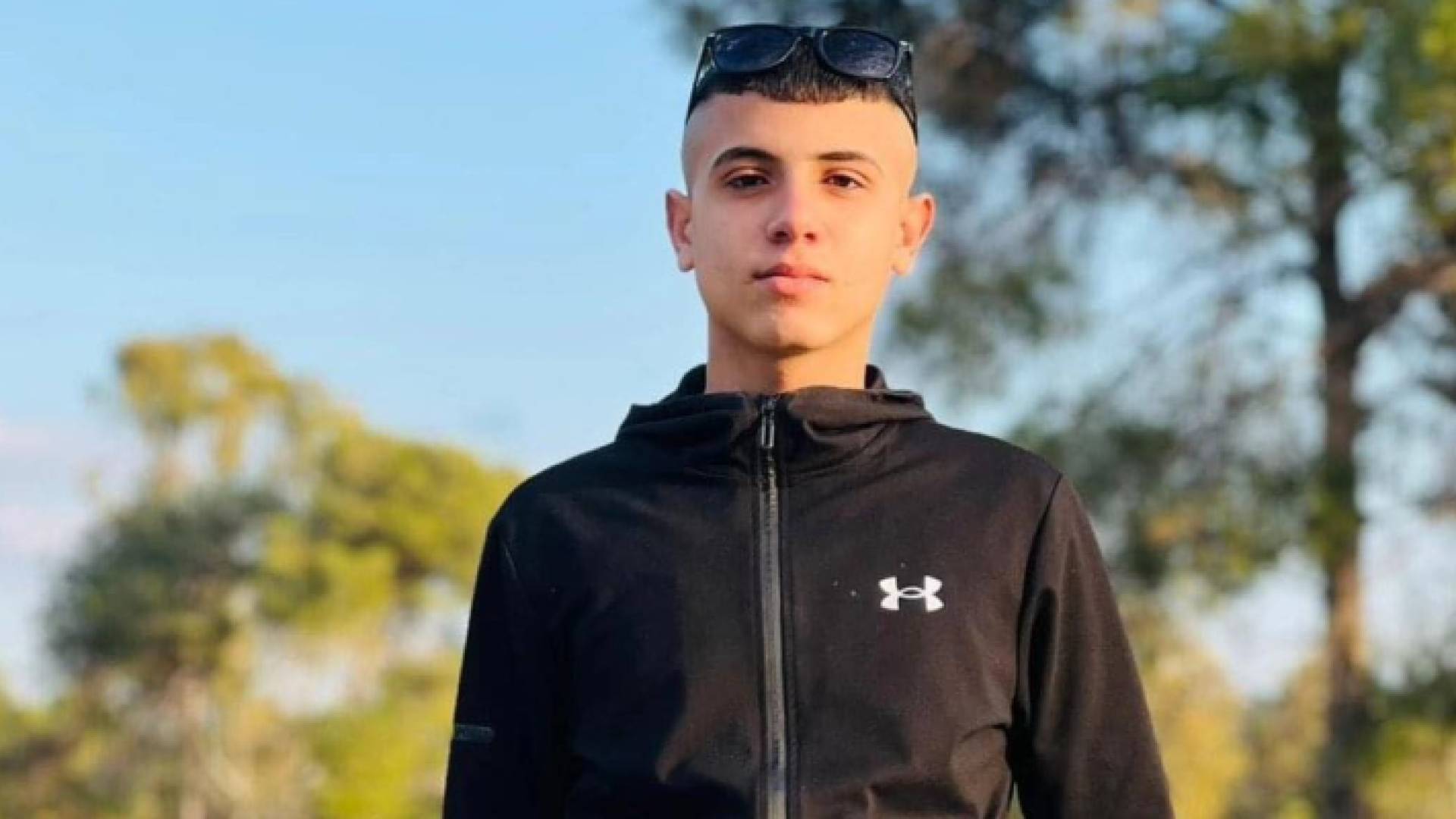 الشهيد الشاب يامن الحسيني 16 عاما