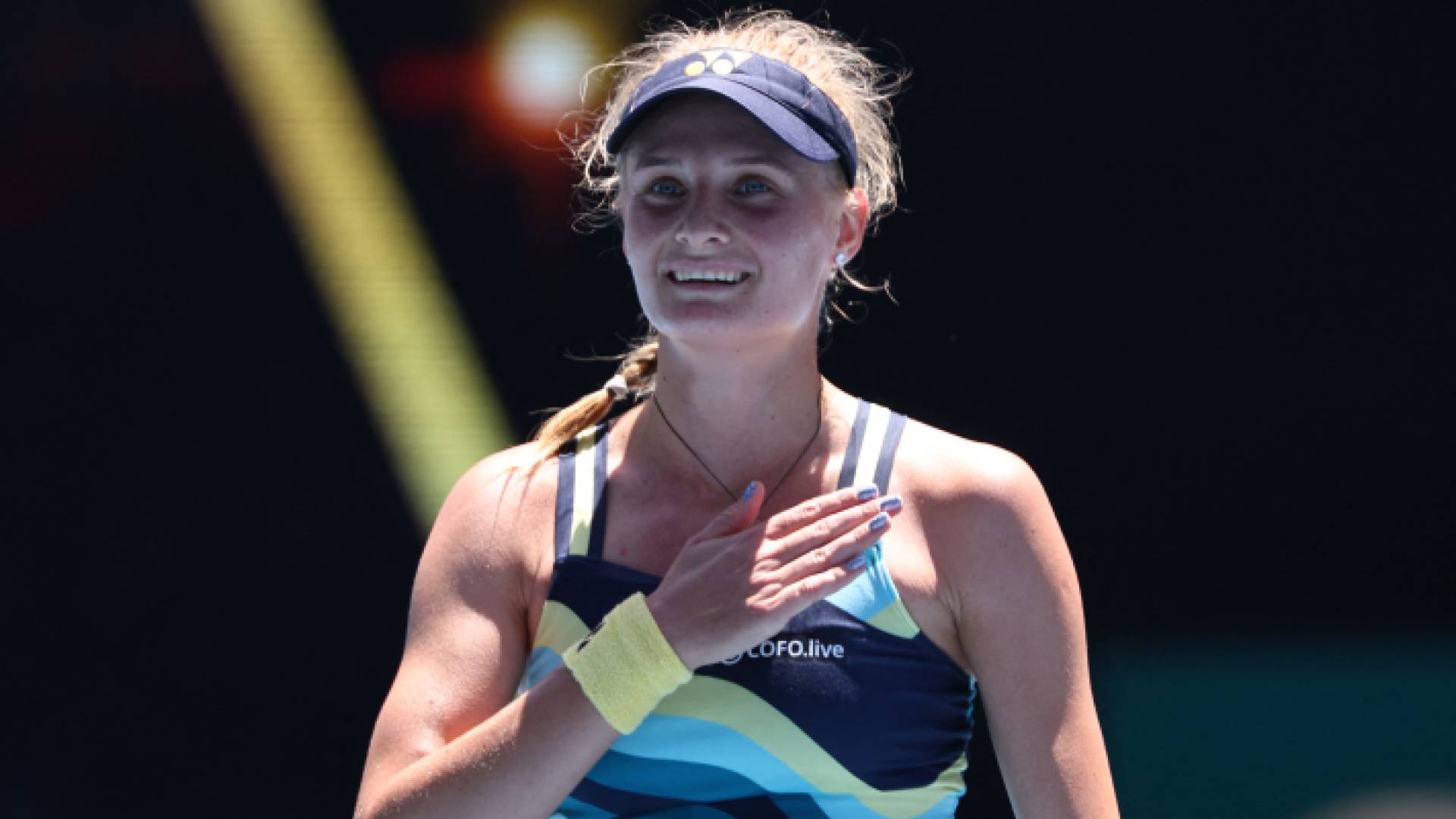 لاعبة التنس الأوكرانية دايانا ياستريمسكا