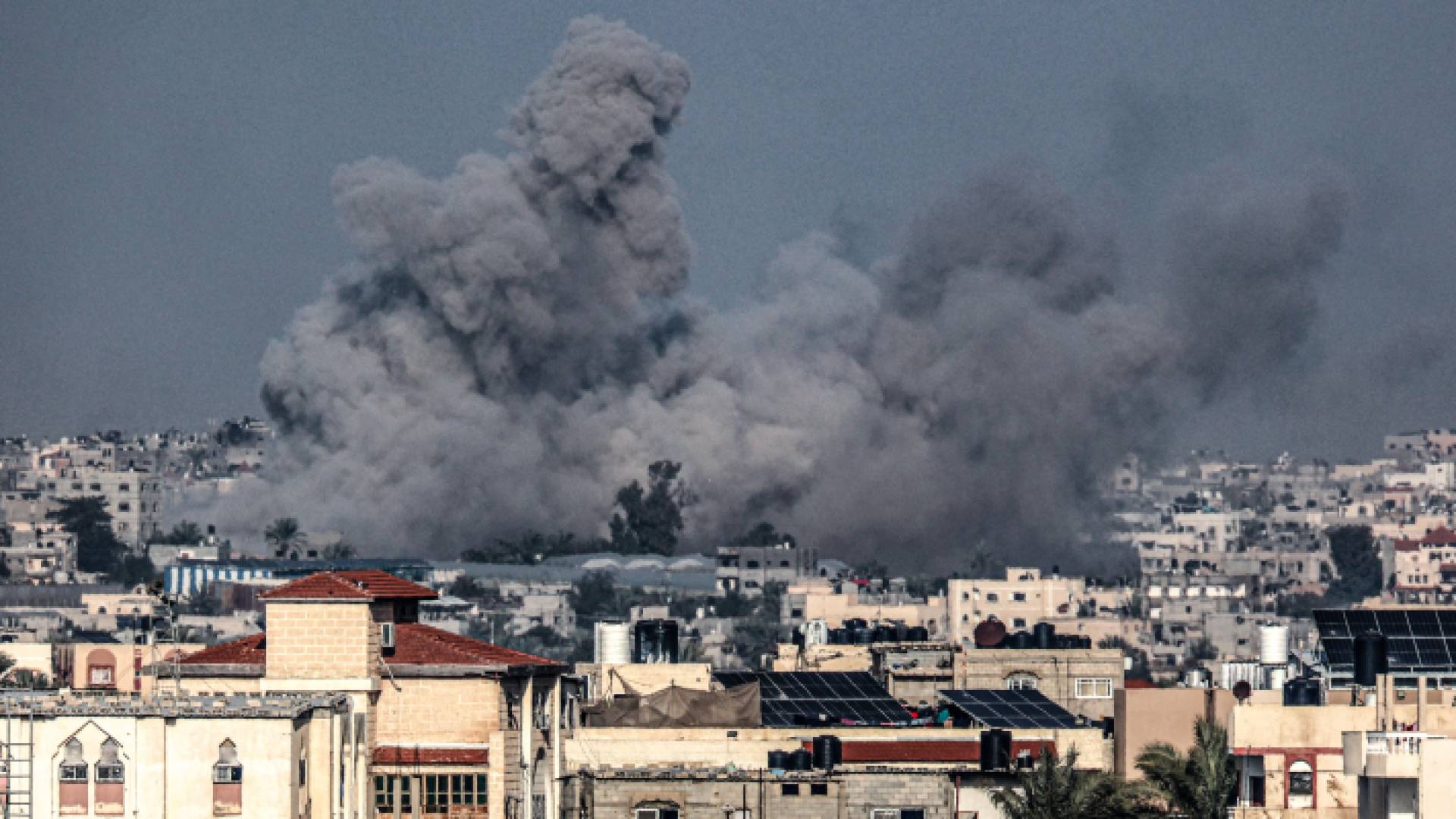 الصورة من قصف الاحتلال على غزة