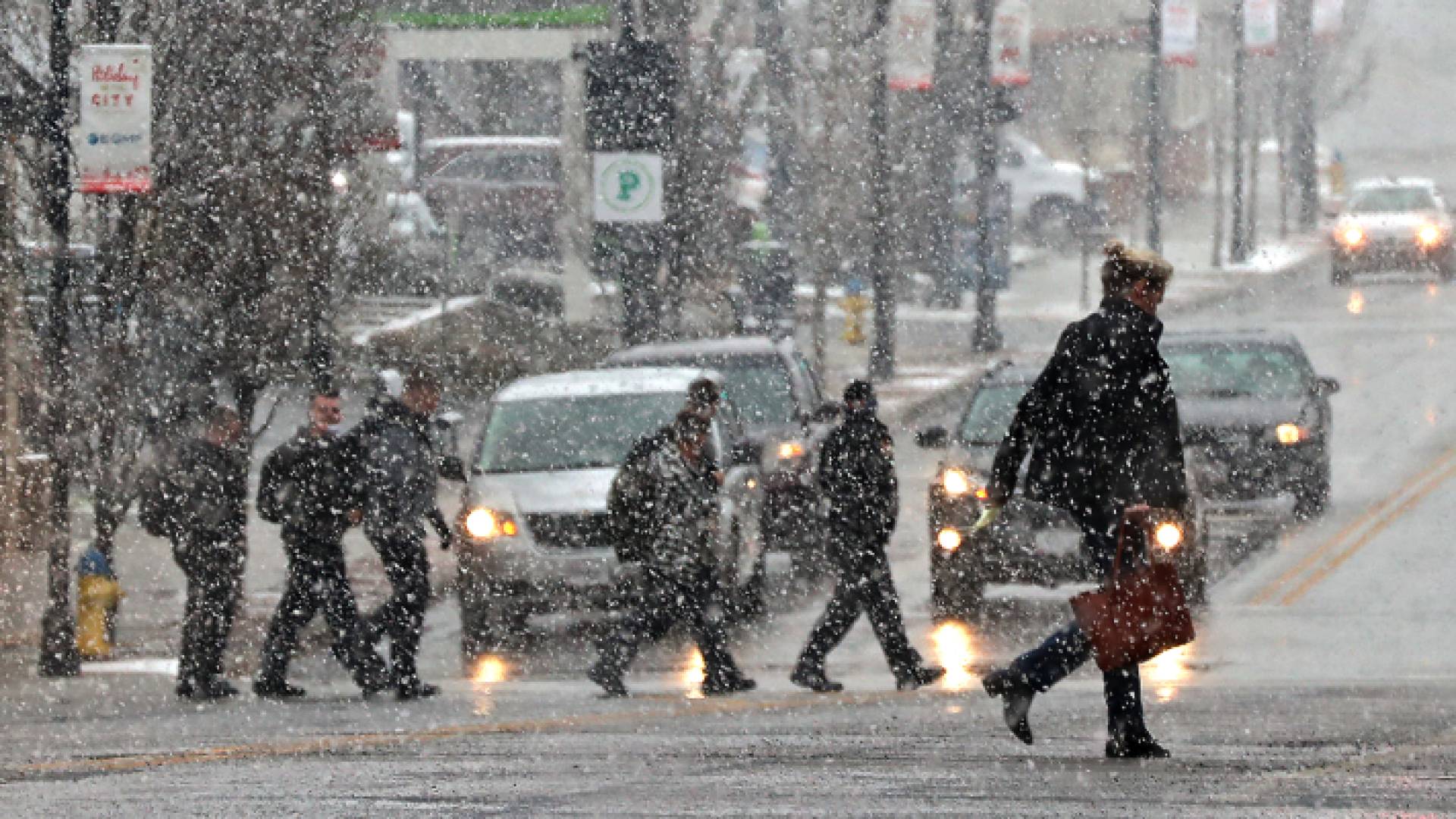 زخات ثلجية - تعبيرية
