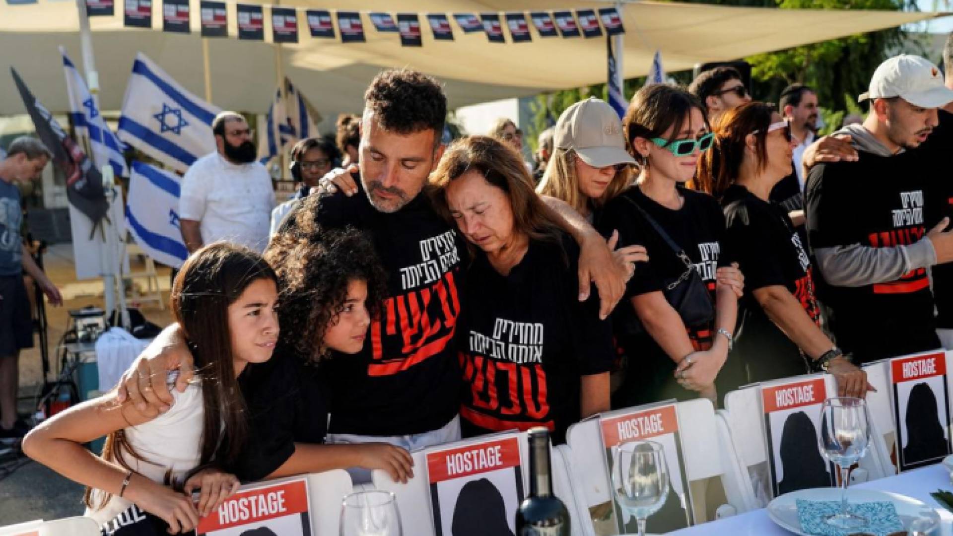 عائلات المحتجزين لدى حماس