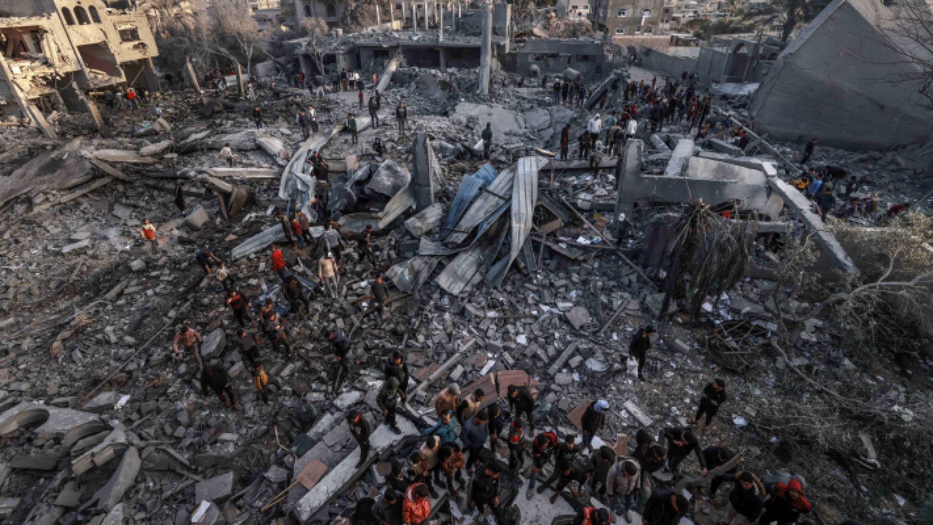 آثار الدمار في قطاع غزة