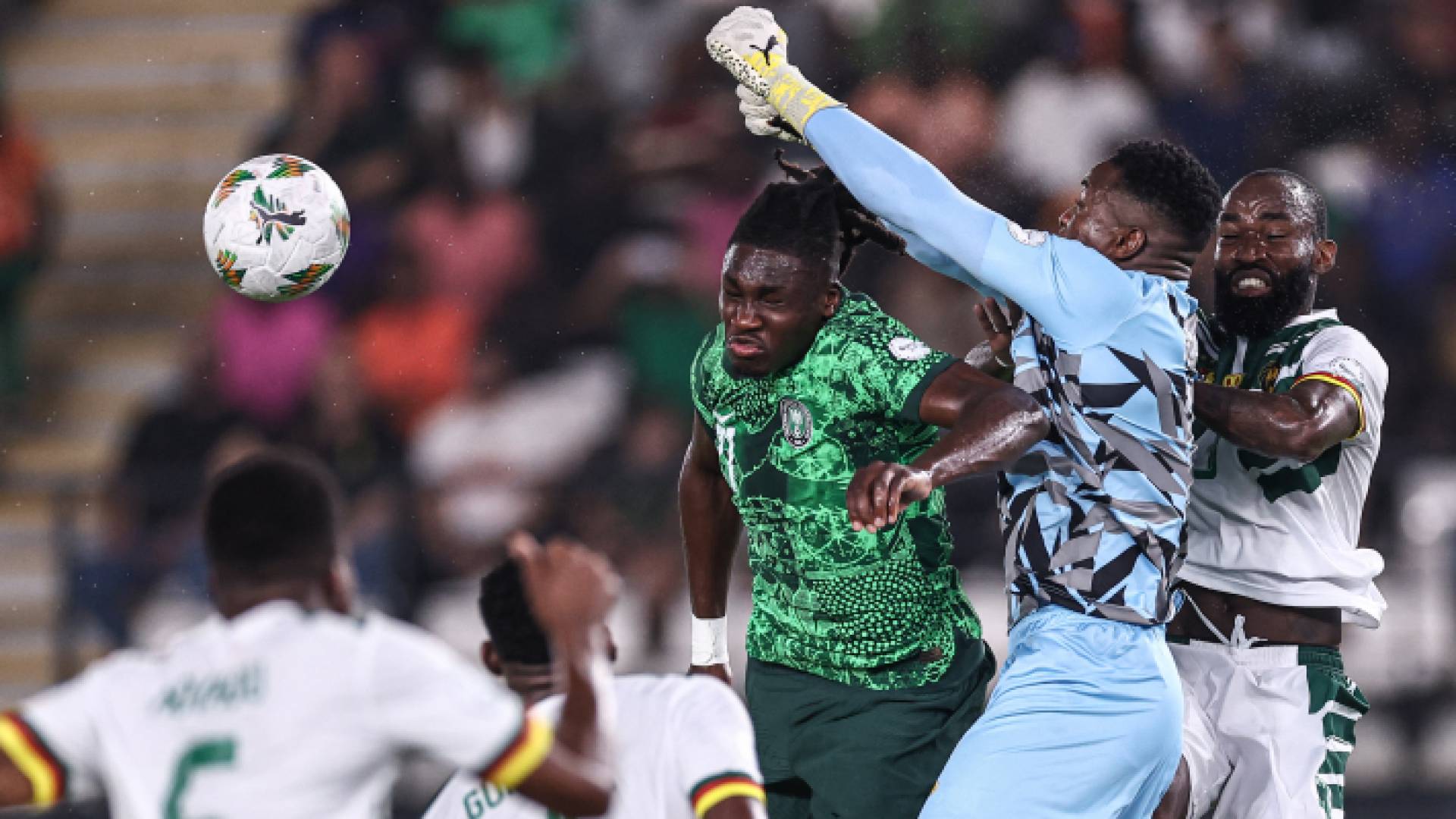 من المباراة