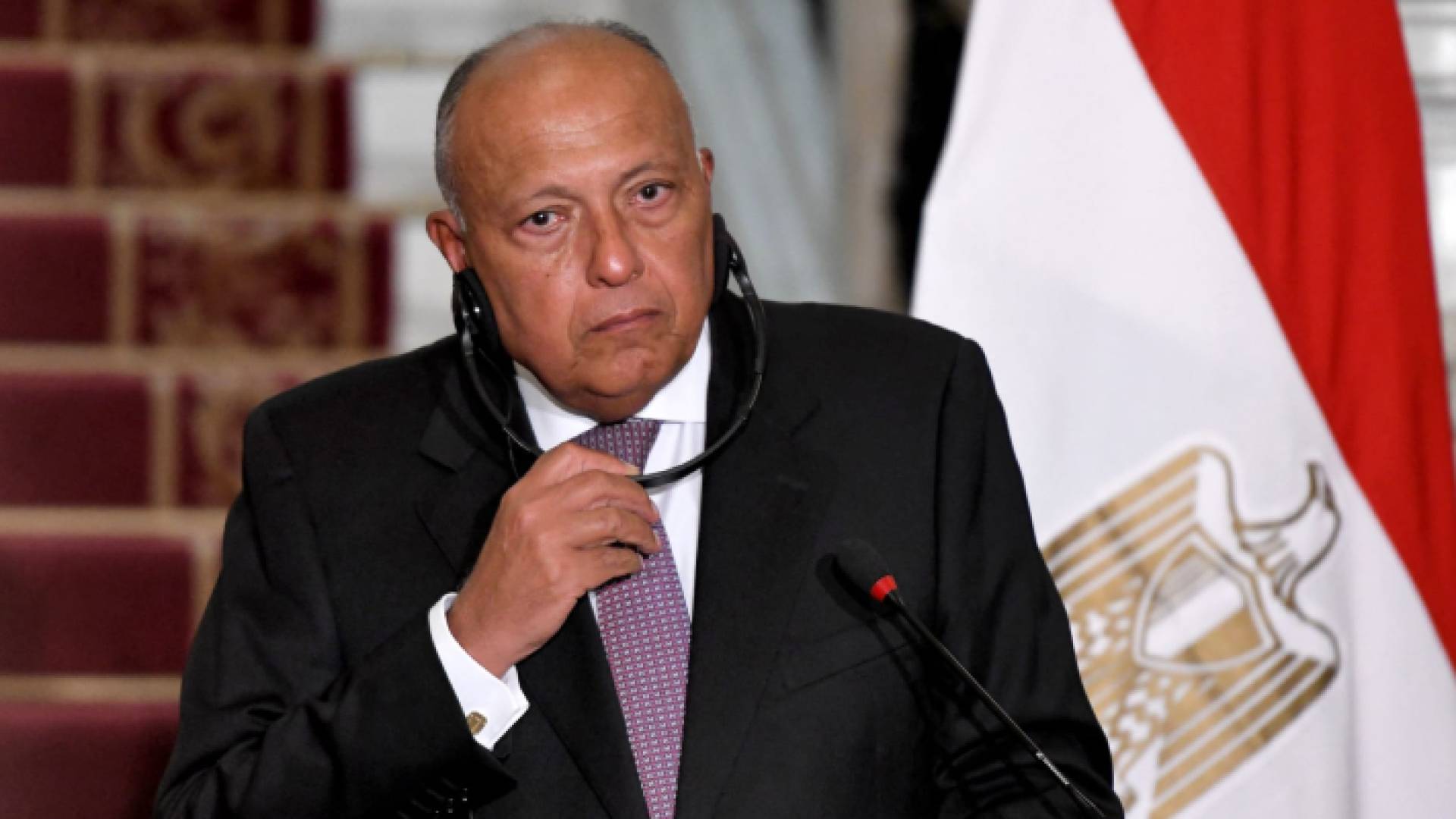 وزير الخارجية المصري سامح شكري