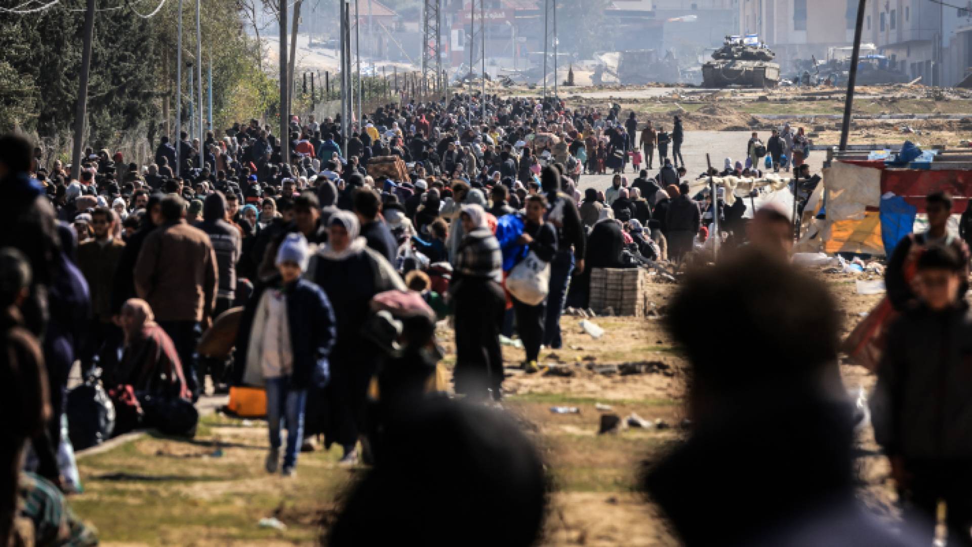 تهجير سكان غزة