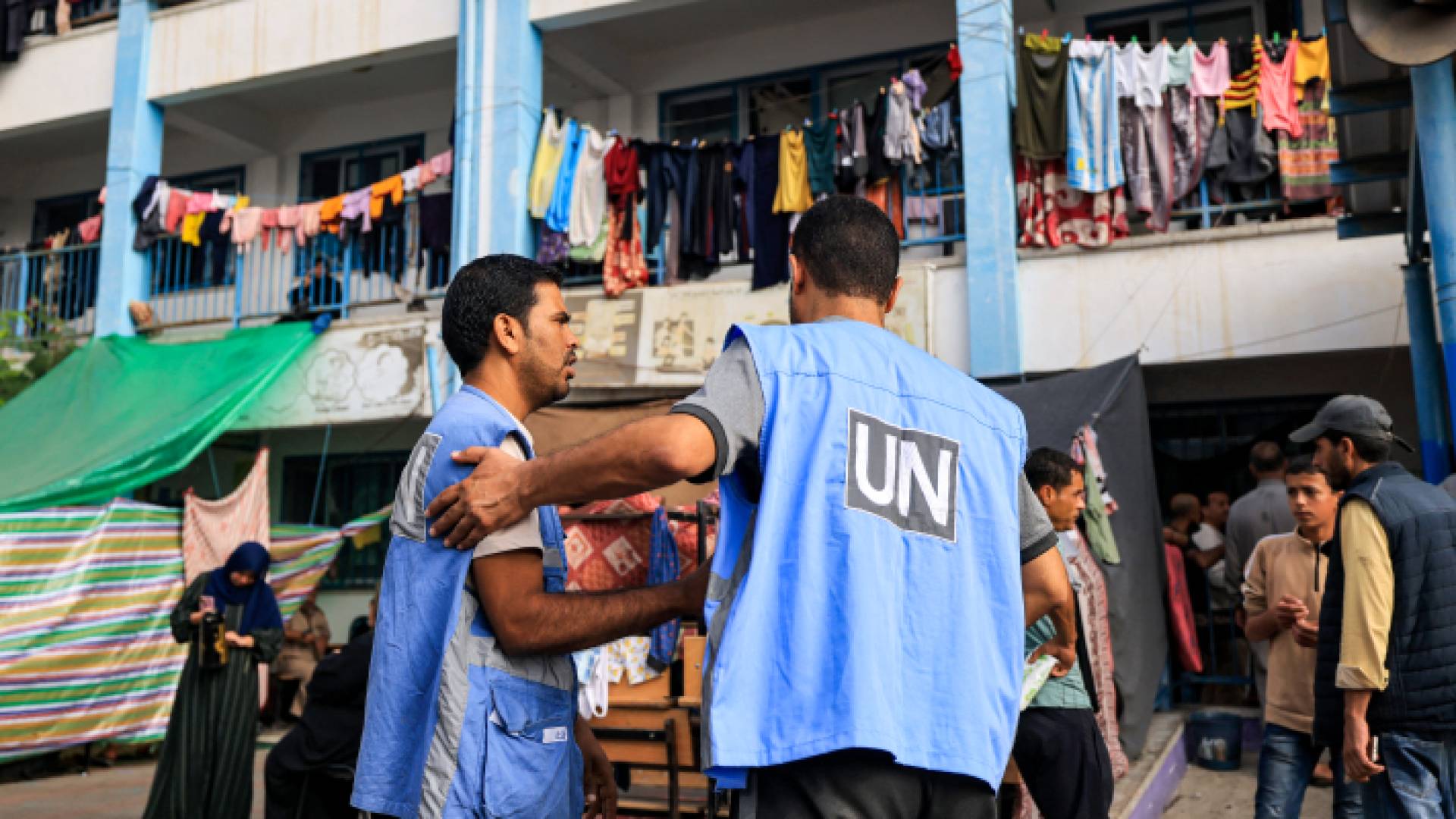 موظفو وكالة الاونروا