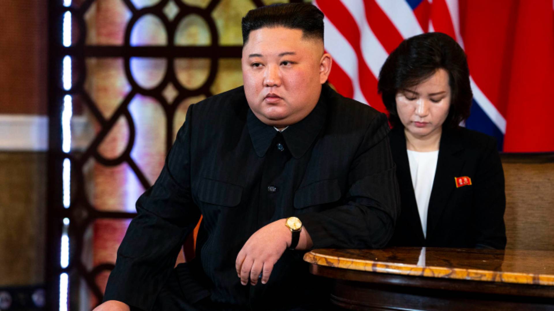 الزعيم الكوري الشمالي كيم جونغ أون